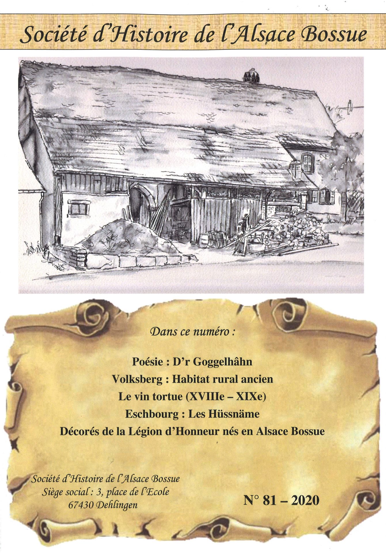 Société d'Histoire de l'Alsace Bossue