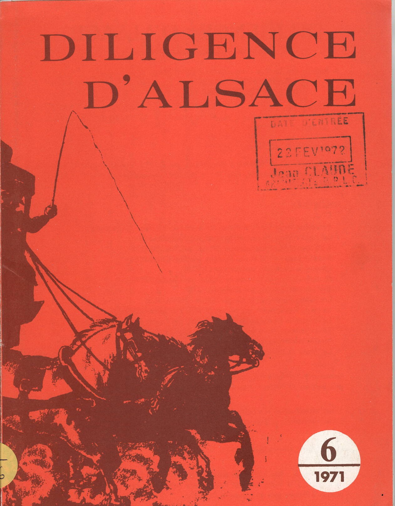 Diligence d'Alsace