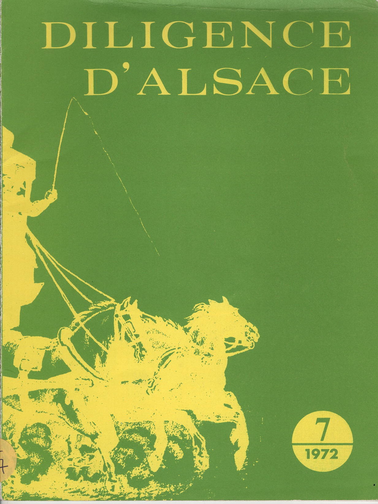 Diligence d'Alsace