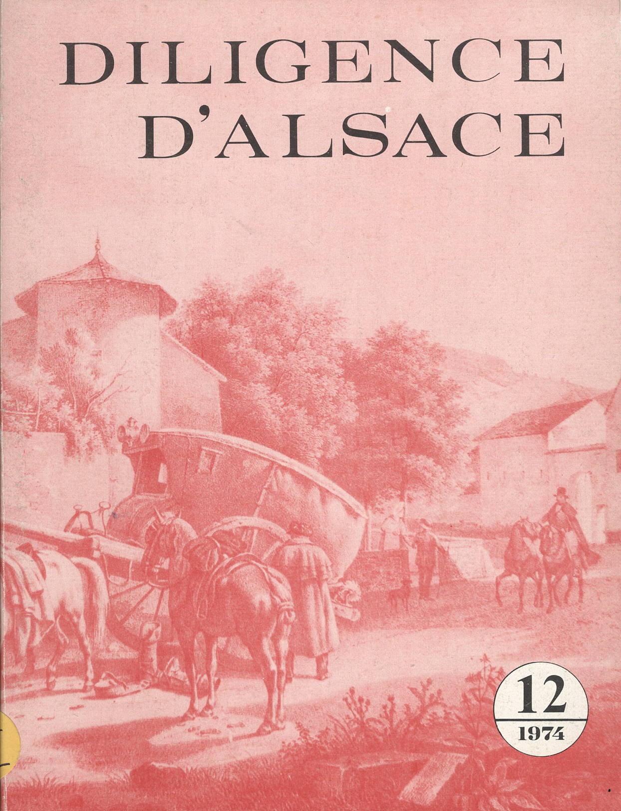Diligence d'Alsace