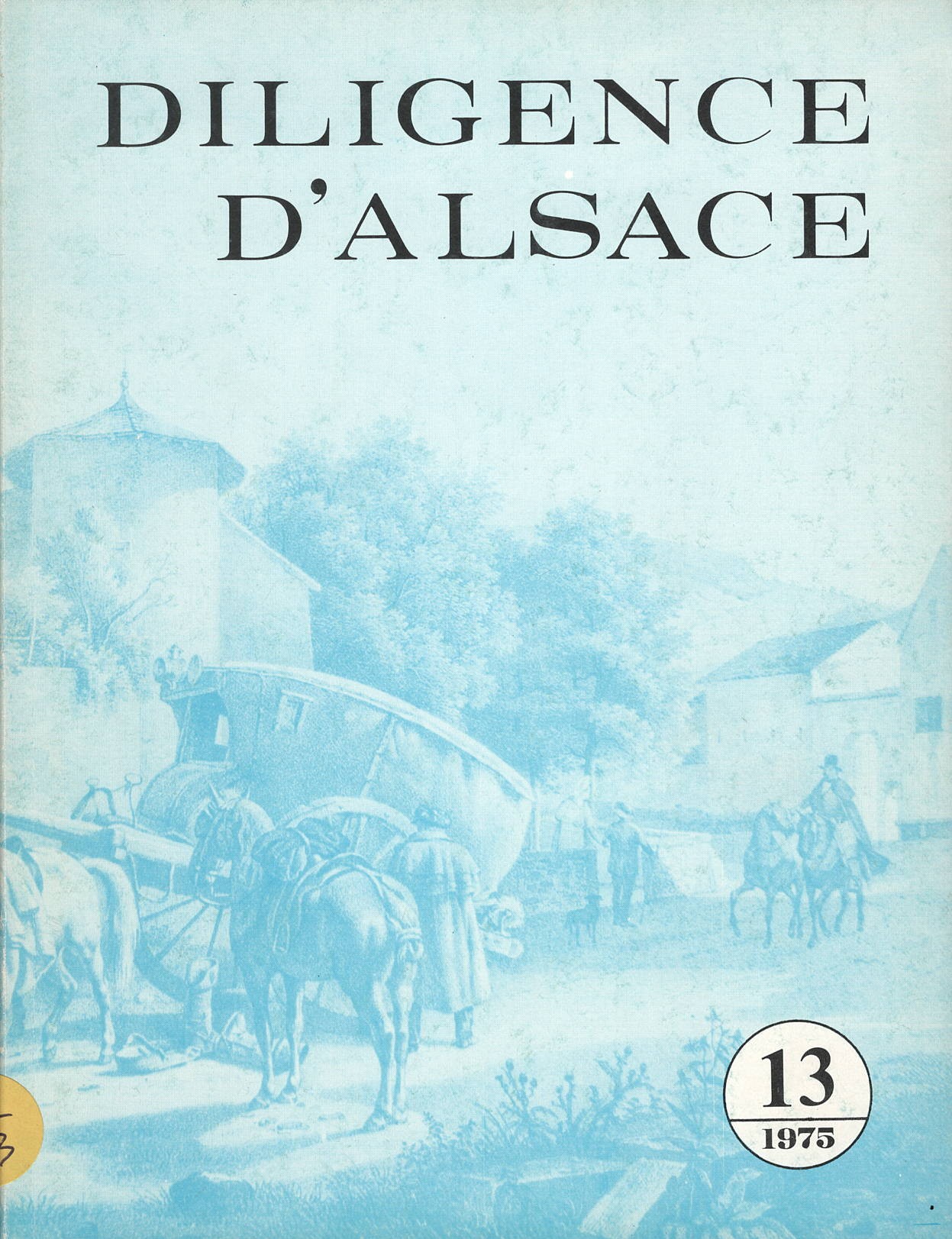 Diligence d'Alsace