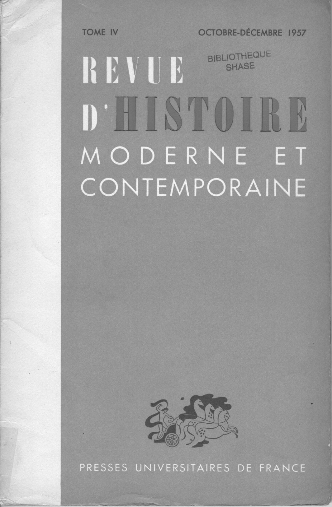 Revue d'histoire moderne et contemporaine - Tome IV