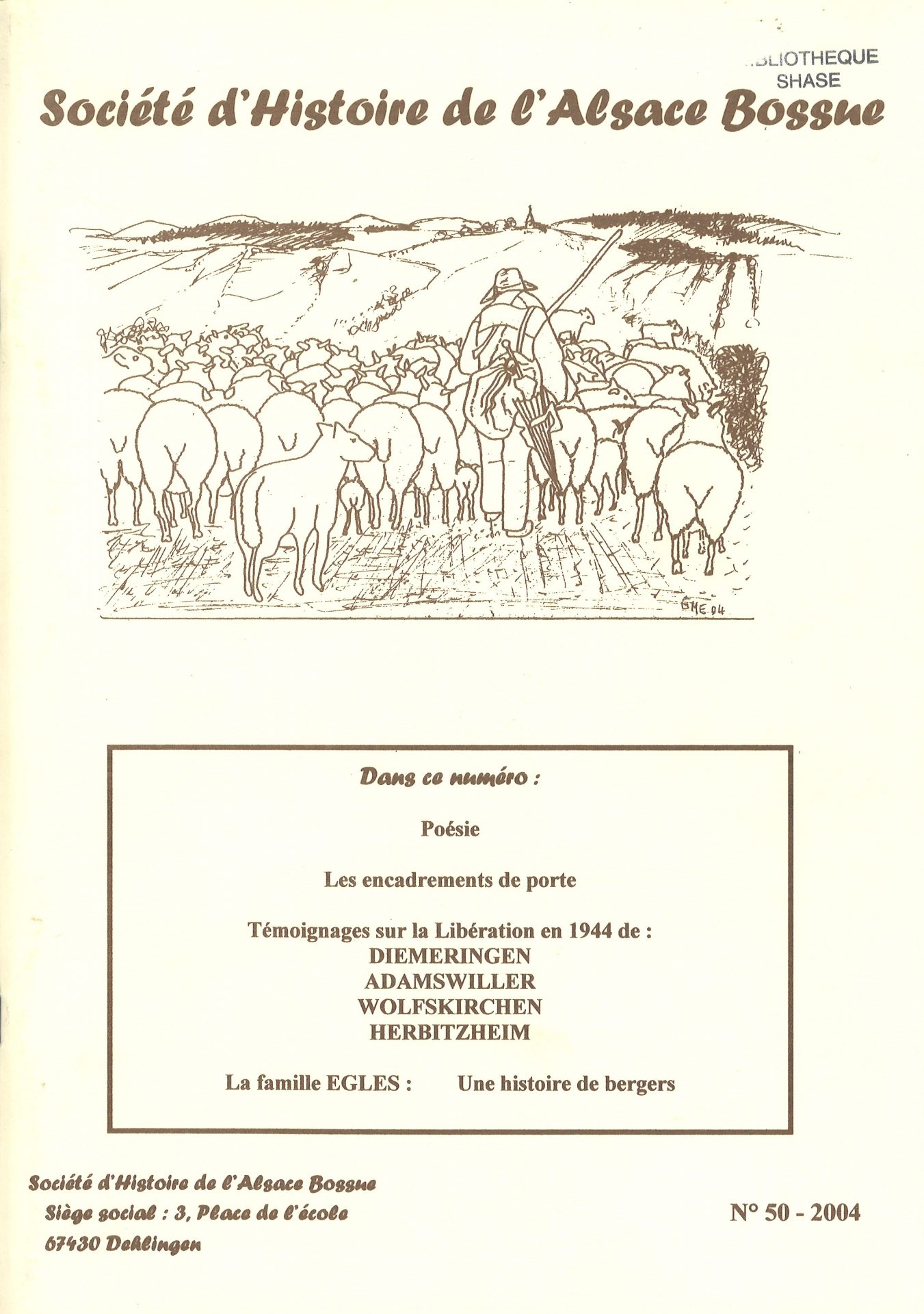 Société d'histoire de l'Alsace-Bossue