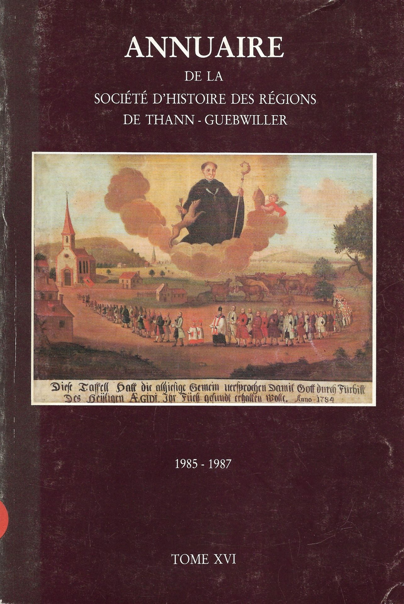 Annuaire de la Société d'histoire des régions de Thann-Guebwiller