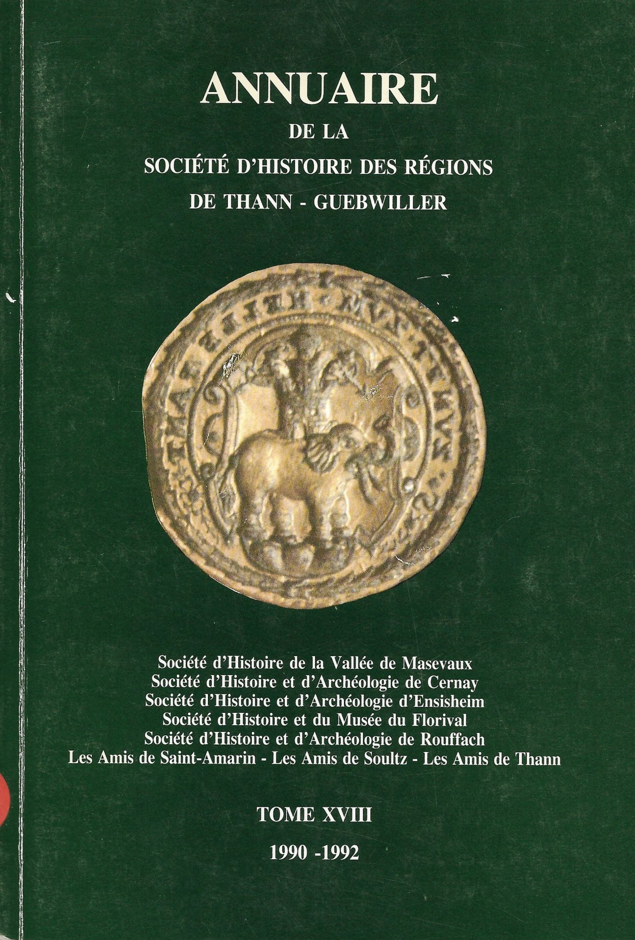 Annuaire de la Société d'histoire des régions de Thann-Guebwiller