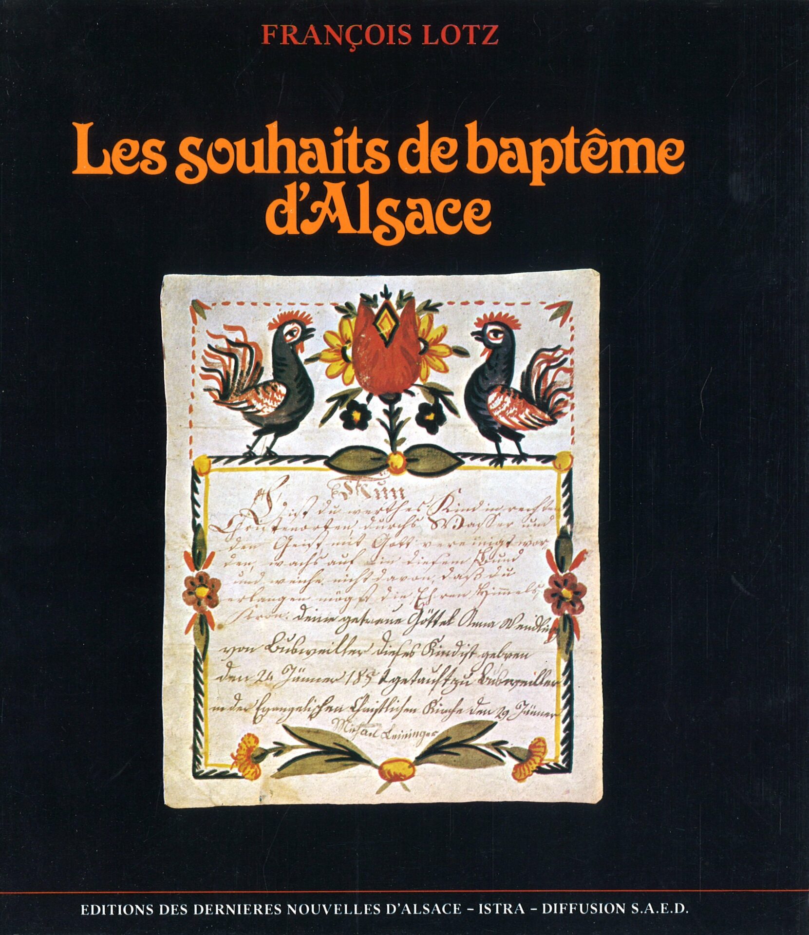 Les souhaits de baptême d'Alsace