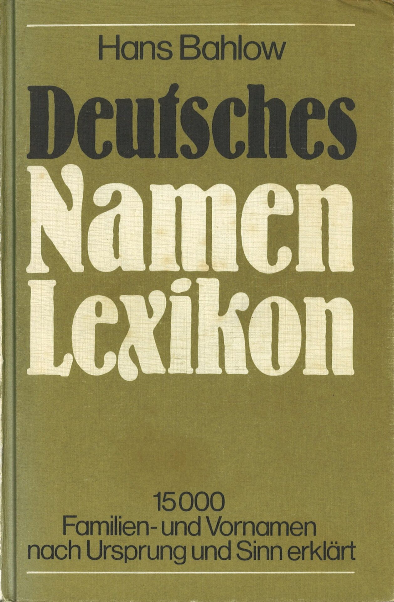 Deutsches Namenlexikon