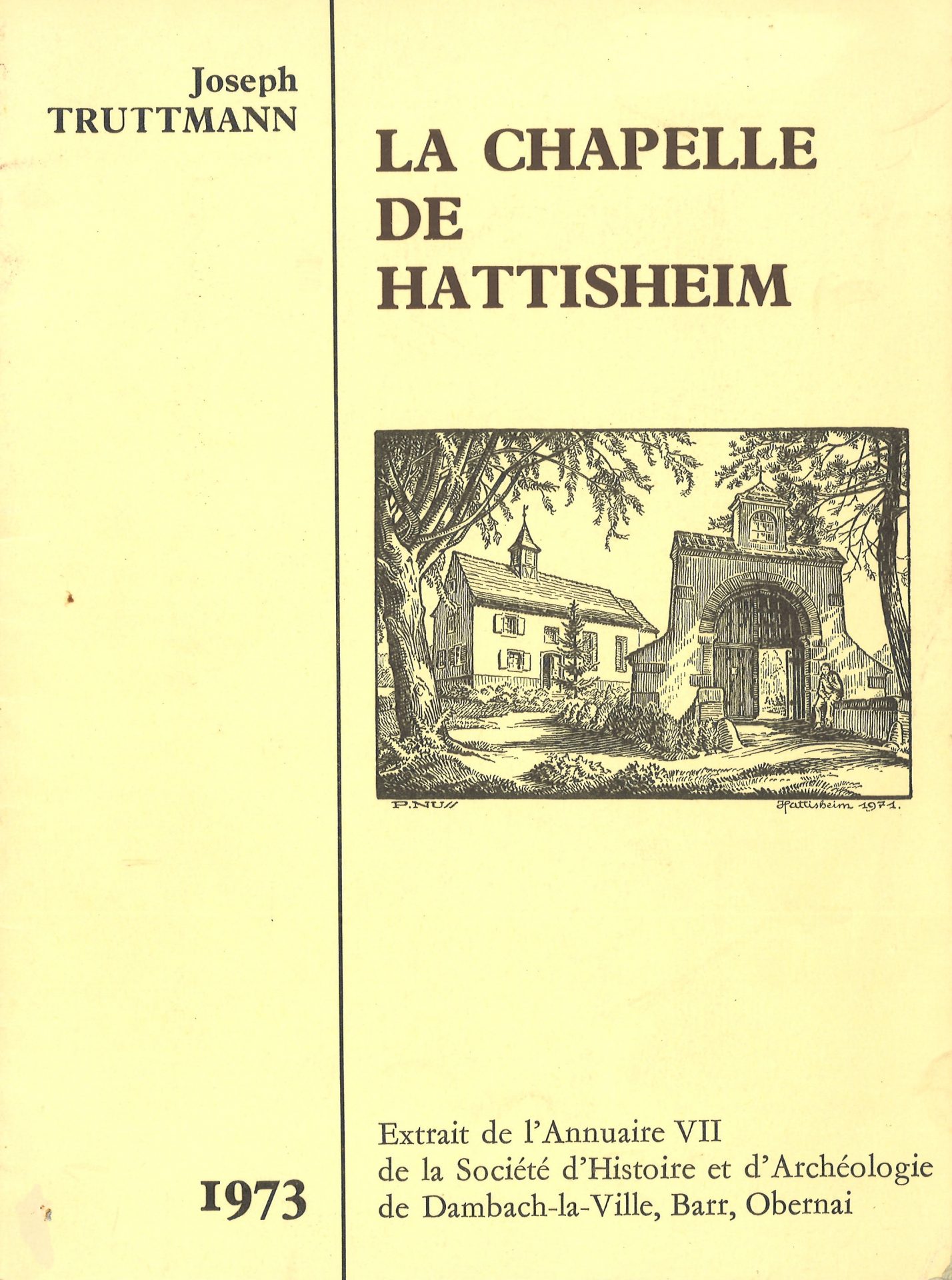 La chapelle de Hattisheim