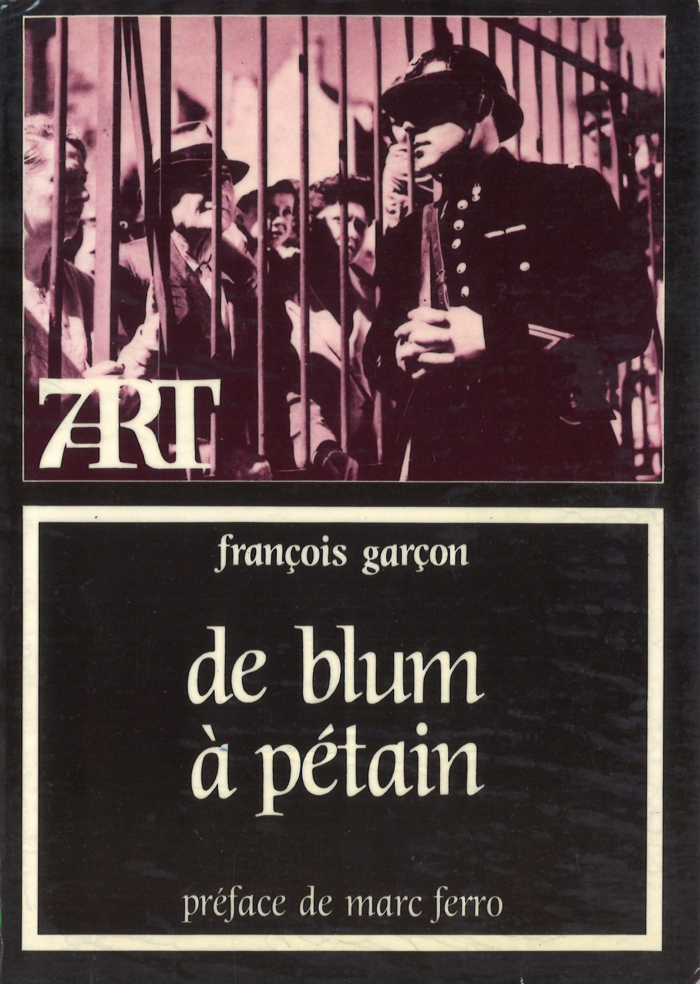 De Blum à Pétain - Cinéma et société française (1936-1944)