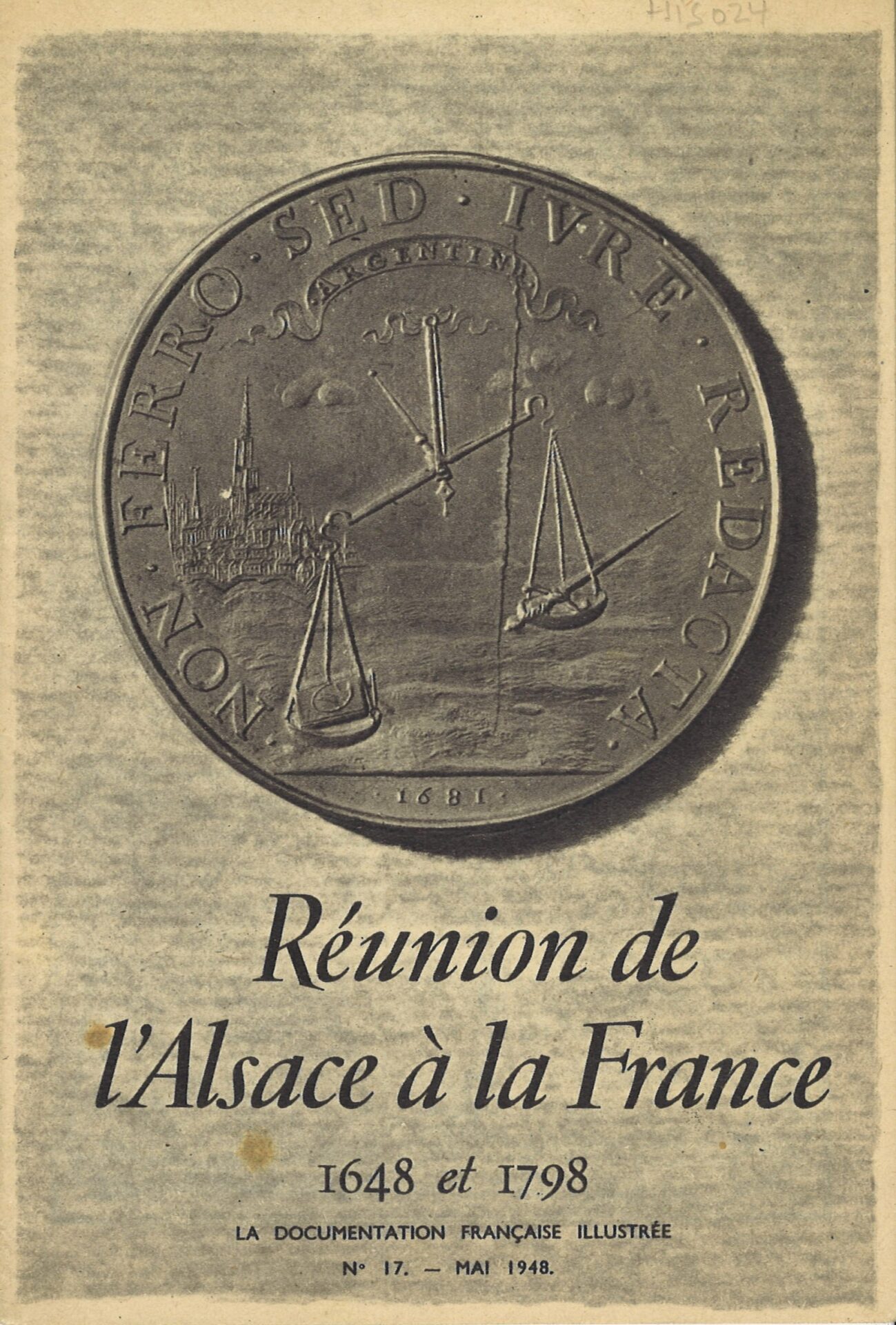 Réunion de l'Alsace à la France : 1648 et 1798