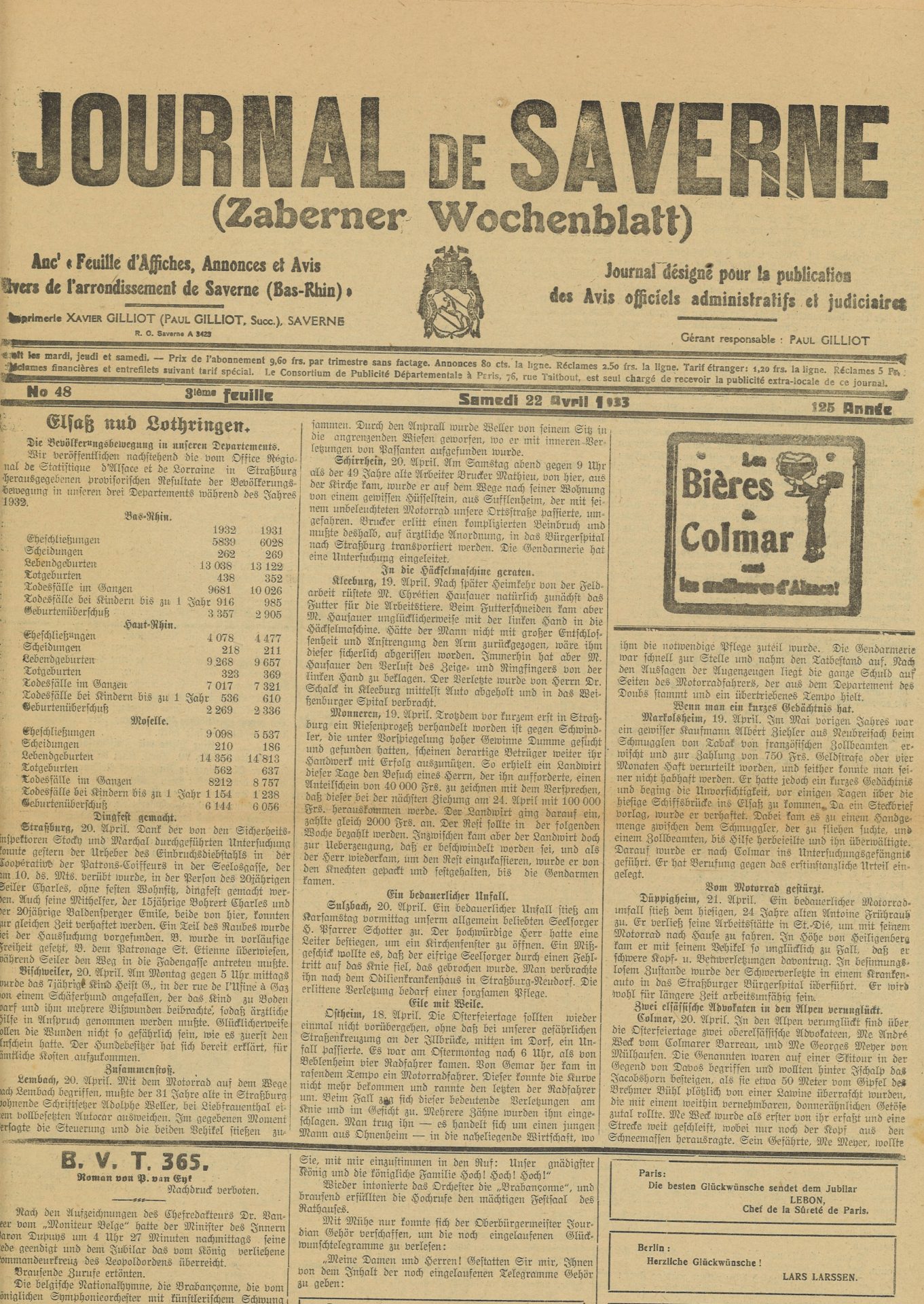 Journal de Saverne