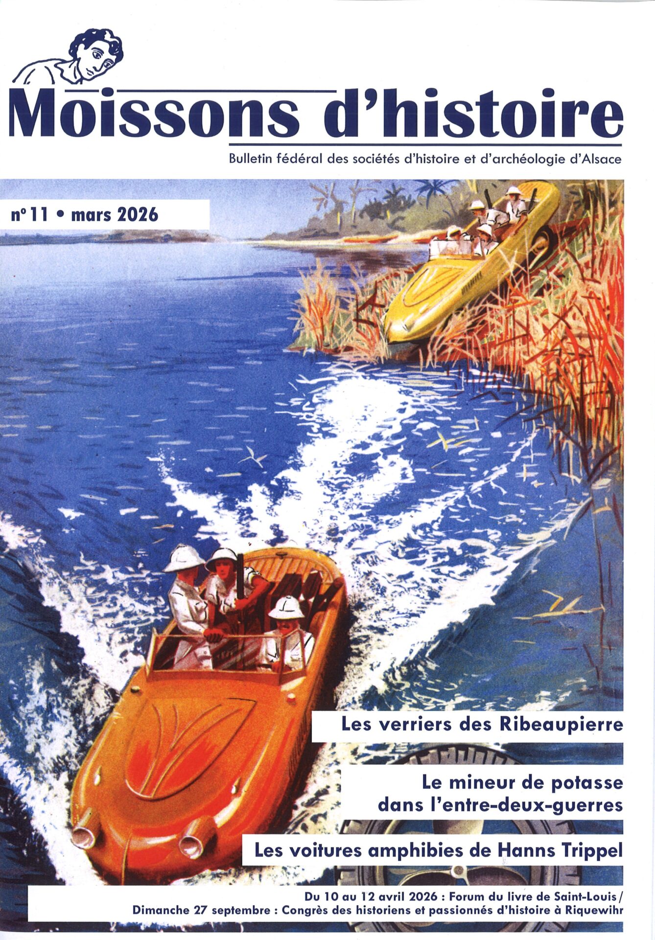 Moissons d'histoire - Bulletin fédéral des sociétés d'histoire et d'archéologie d'Alsace