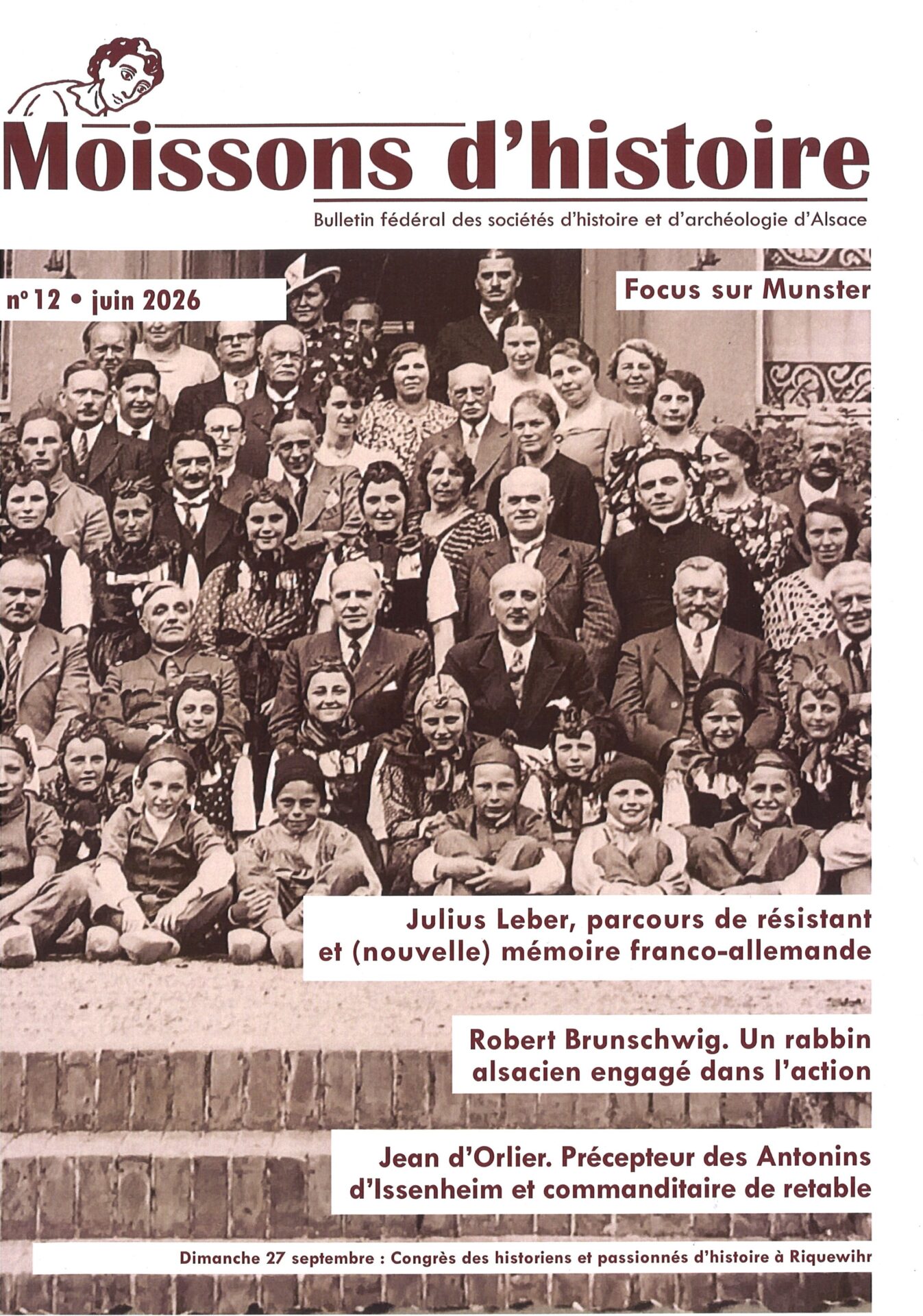Moissons d'histoire - Bulletin fédéral des sociétés d'histoire et d'archéologie d'Alsace