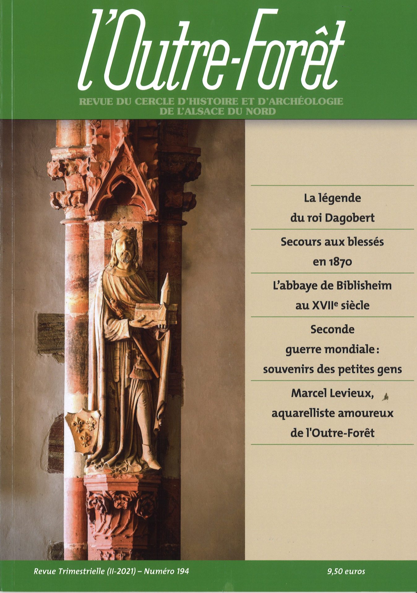 l'Outre-Forêt - Revue d'Histoire et d'Archéologie de l'Alsace du Nord