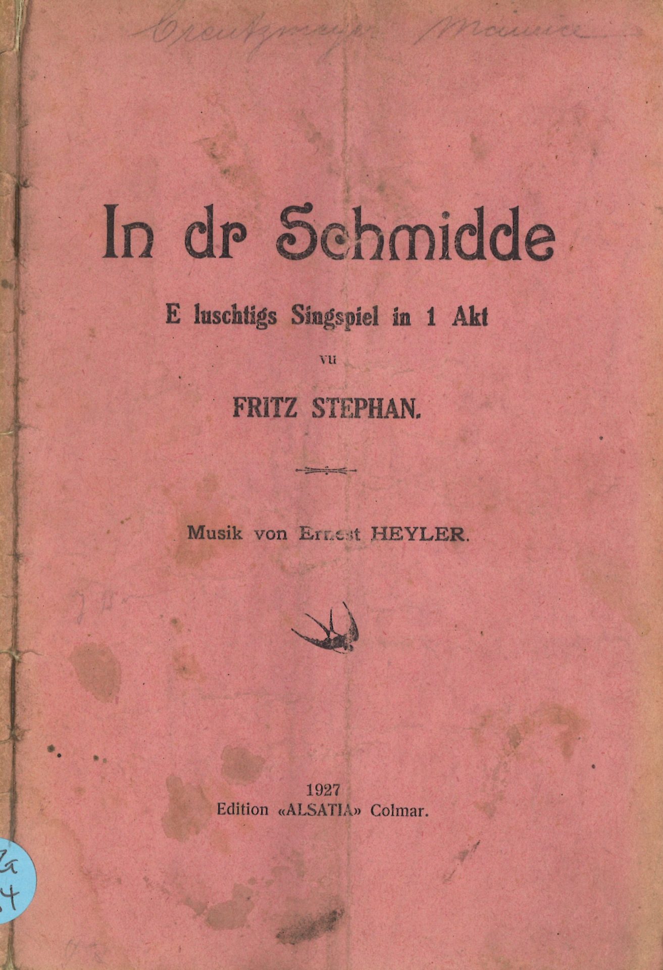 In dr Schmidde