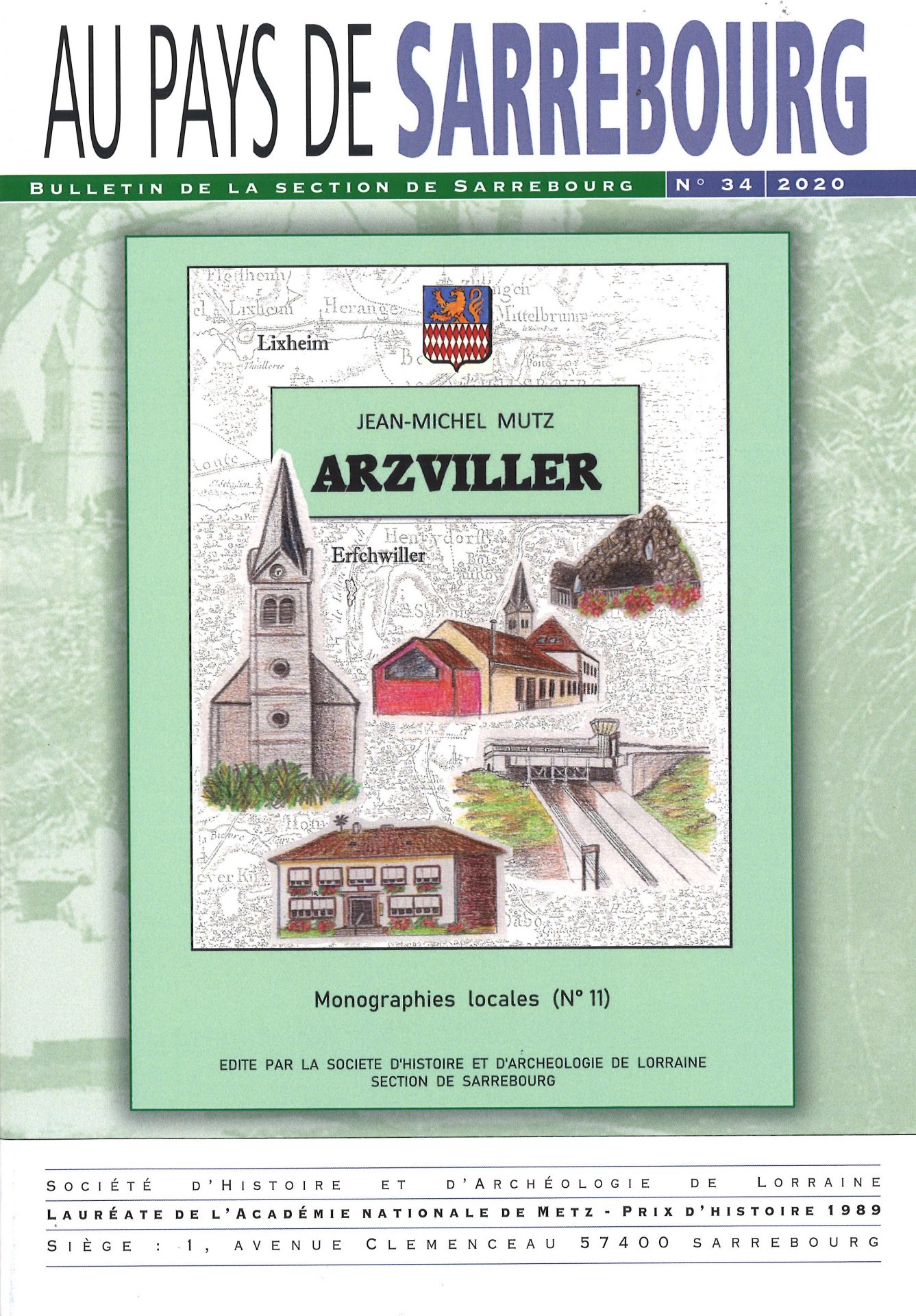 Au pays de Sarrebourg - Bulletin de la Section de Sarrebourg - 2020