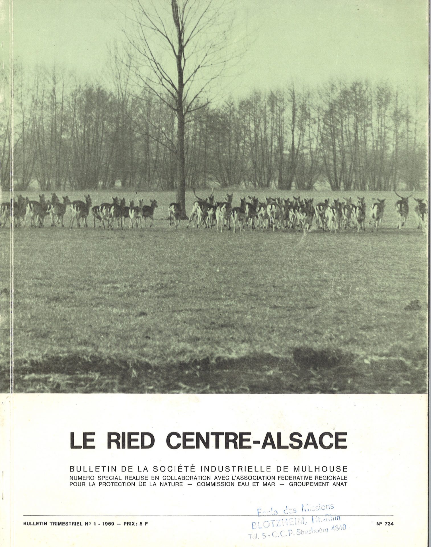 Bulletin de la Société Industrielle de Mulhouse - Le Ried Centre-Alsace