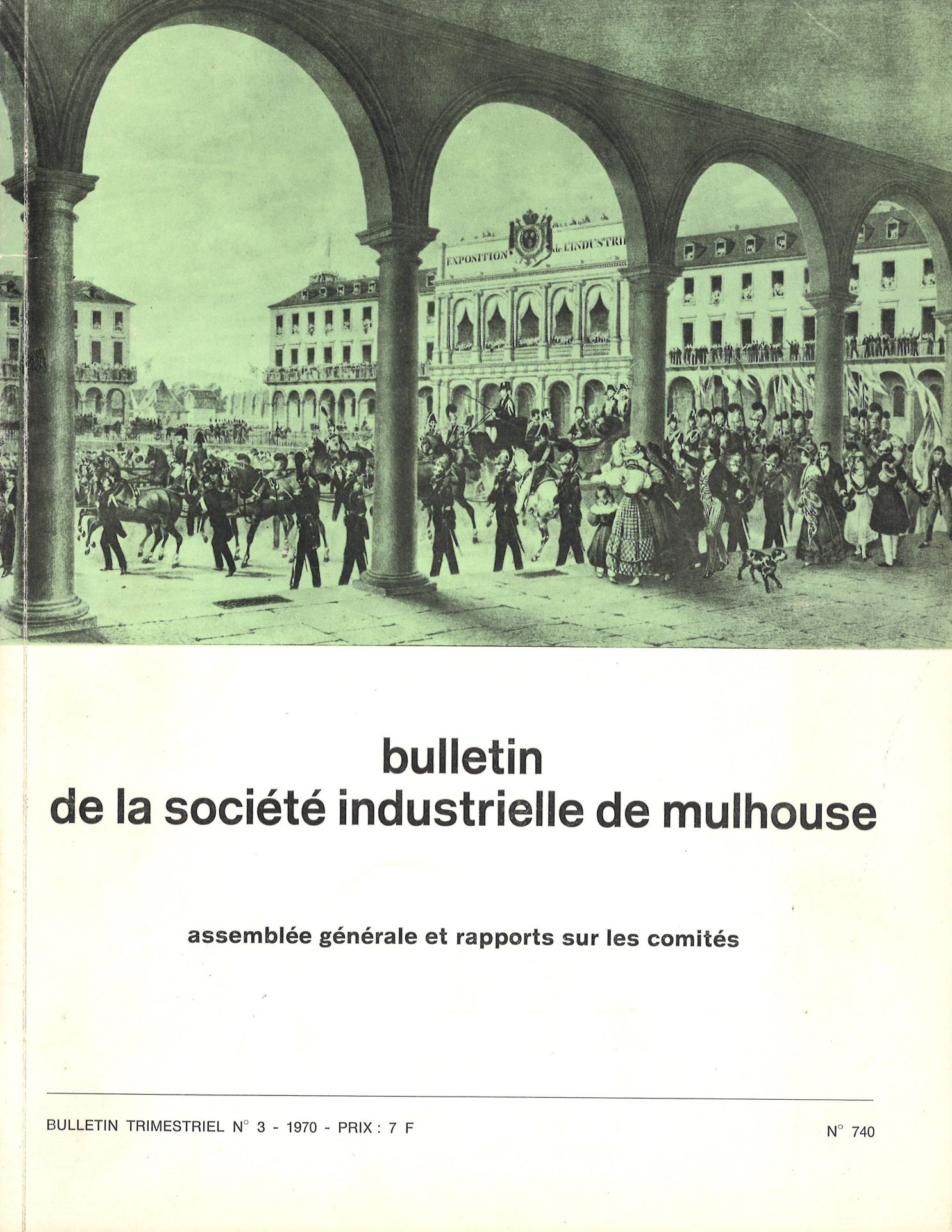 Bulletin de la Société Industrielle de Mulhouse - Assemblée générale et rapports sur les comités