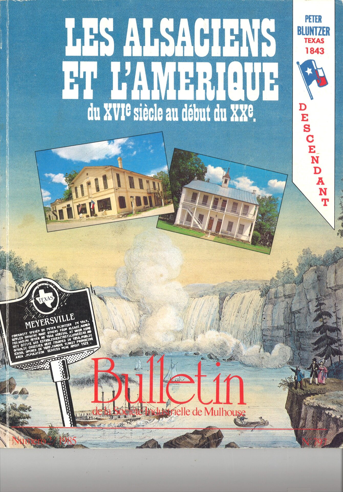 Bulletin de la Société Industrielle de Mulhouse : Les Alsaciens et l'Amérique du XVIe siècle au début du XXe