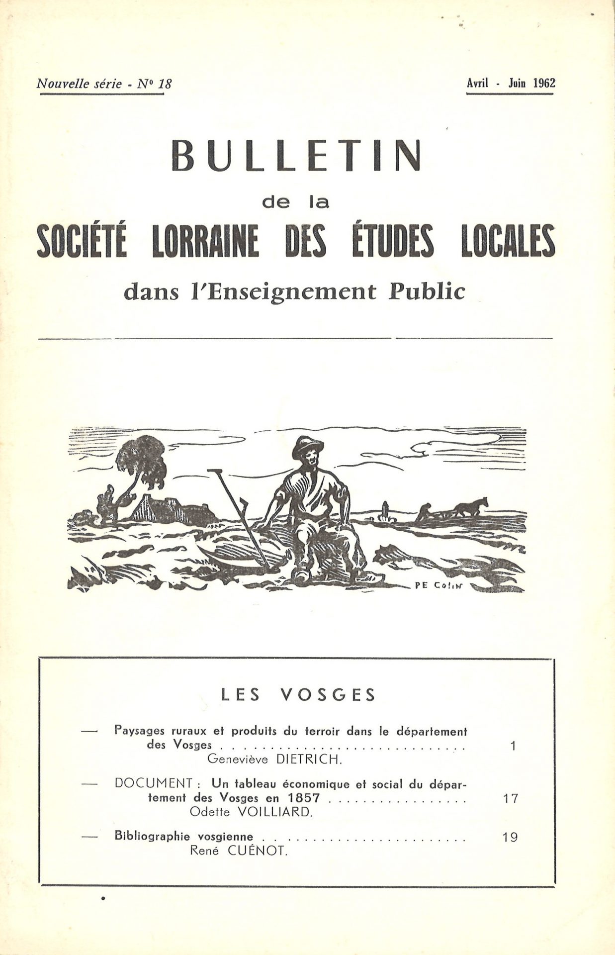 Bulletin de la Société lorraine des études locales dans l'enseignement public