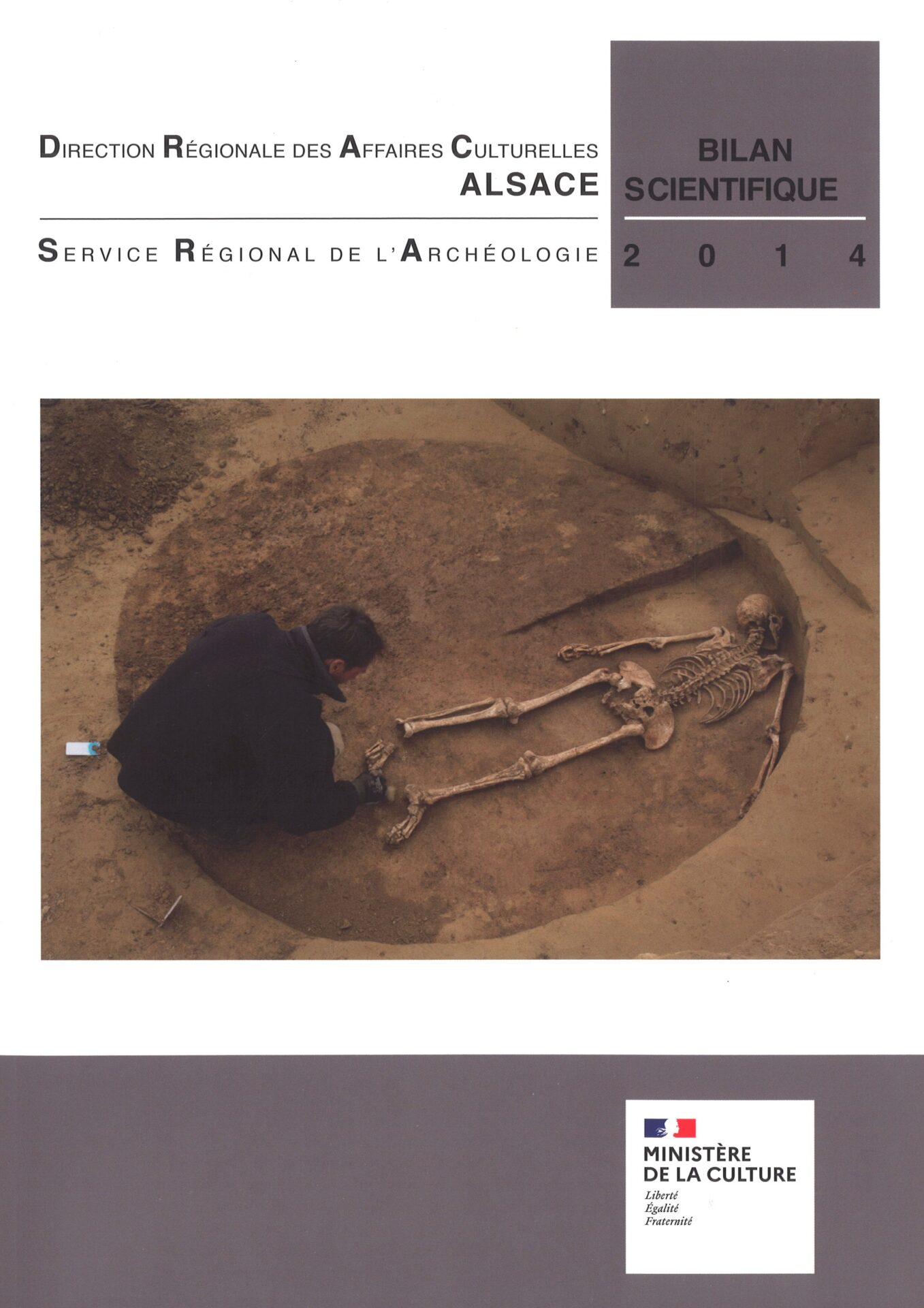 Bilan scientifique du Service Régional de l'Archéologie Alsace