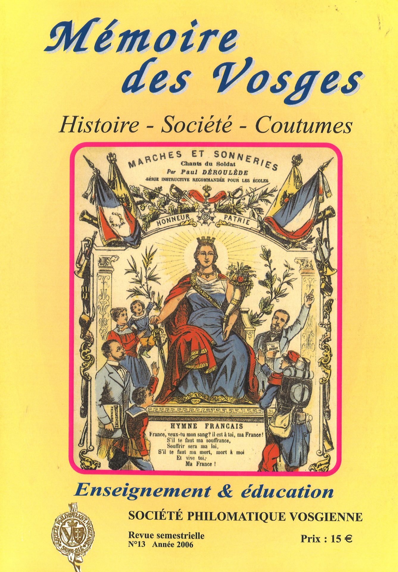 Mémoire des Vosges : Enseignement & éducation