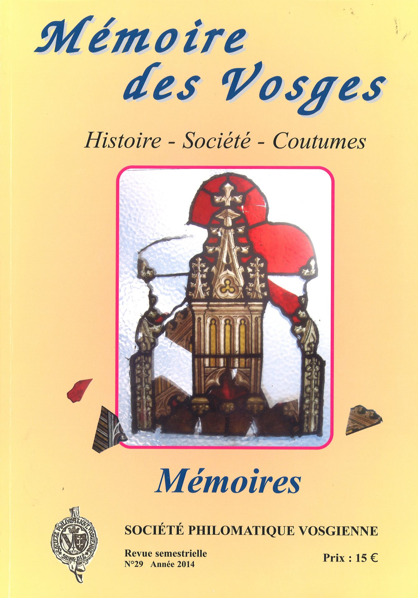 Mémoire des Vosges : Mémoires
