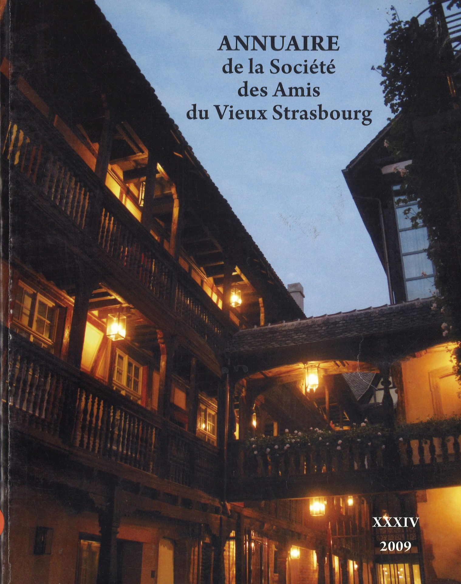 Annuaire de la Société des Amis du Vieux-Strasbourg