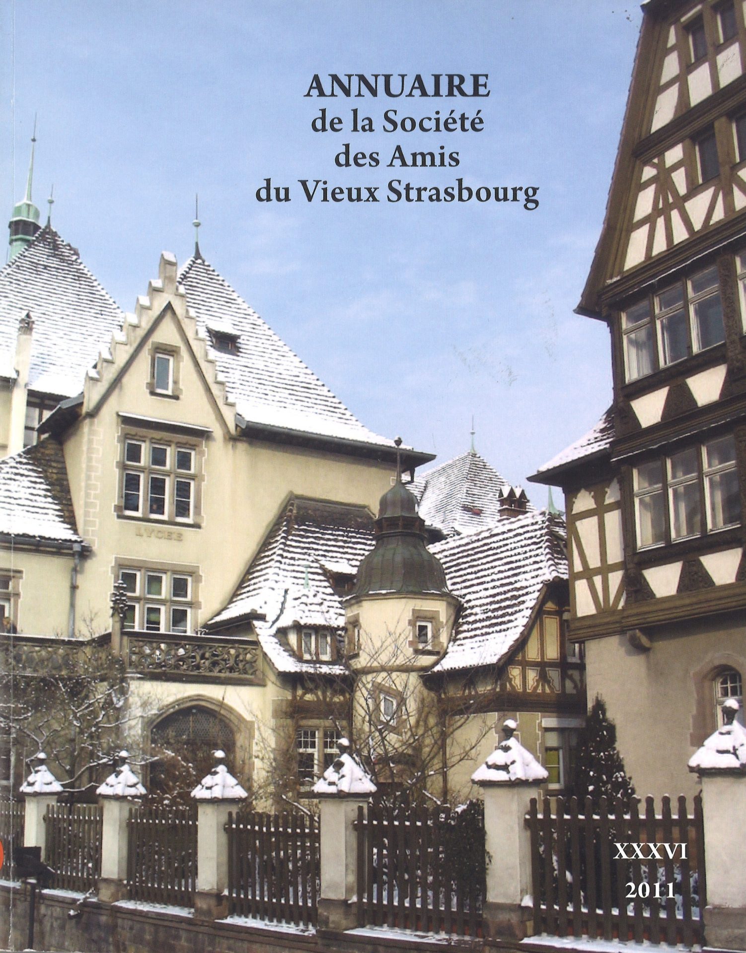 Annuaire de la Société des Amis du Vieux-Strasbourg