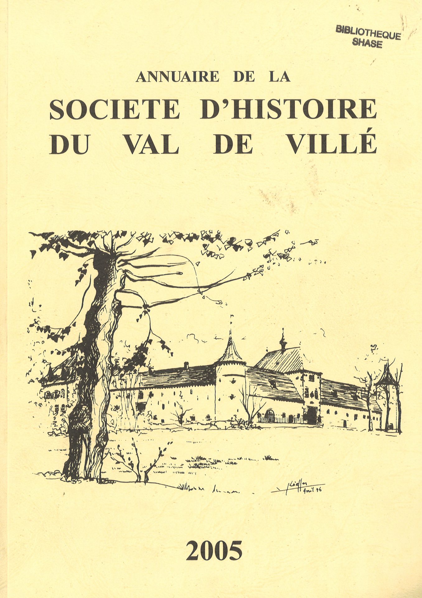 Annuaire de la Société d'histoire du Val de Villé