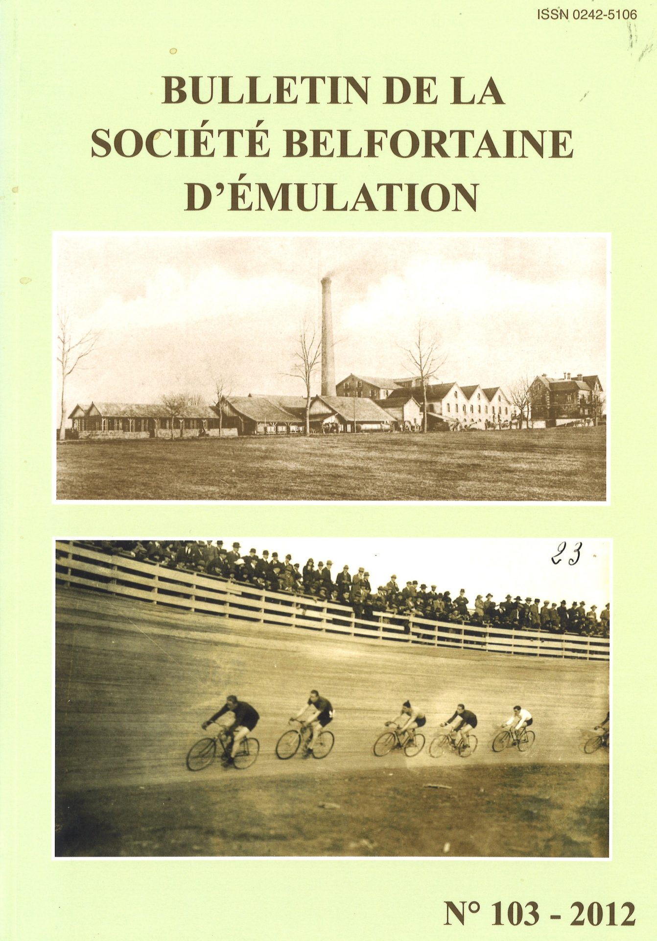 Bulletin de la Société Belfortaine d'émulation