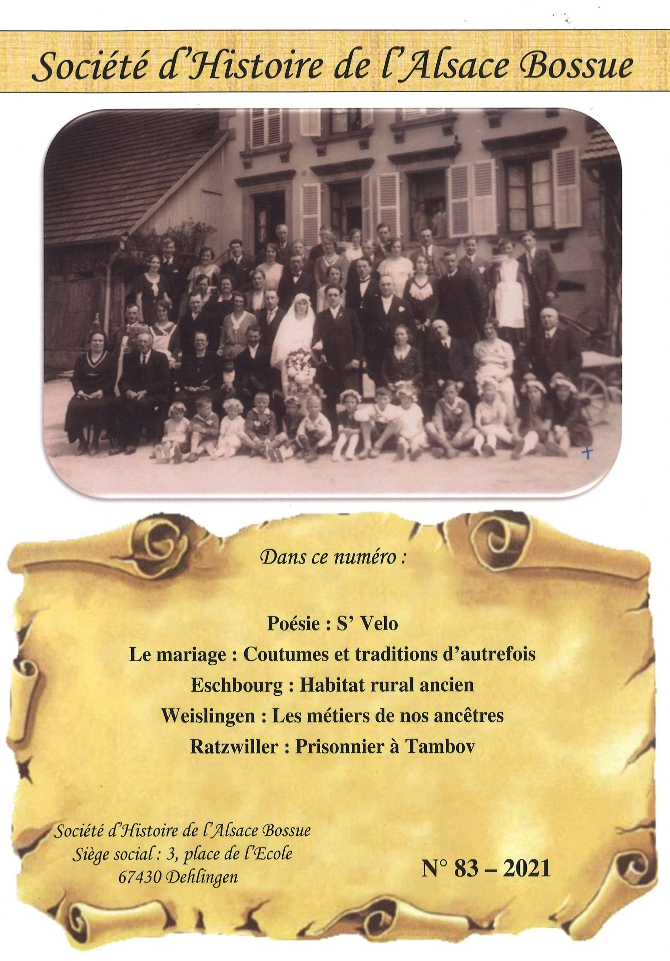 Société d'Histoire de l'Alsace Bossue