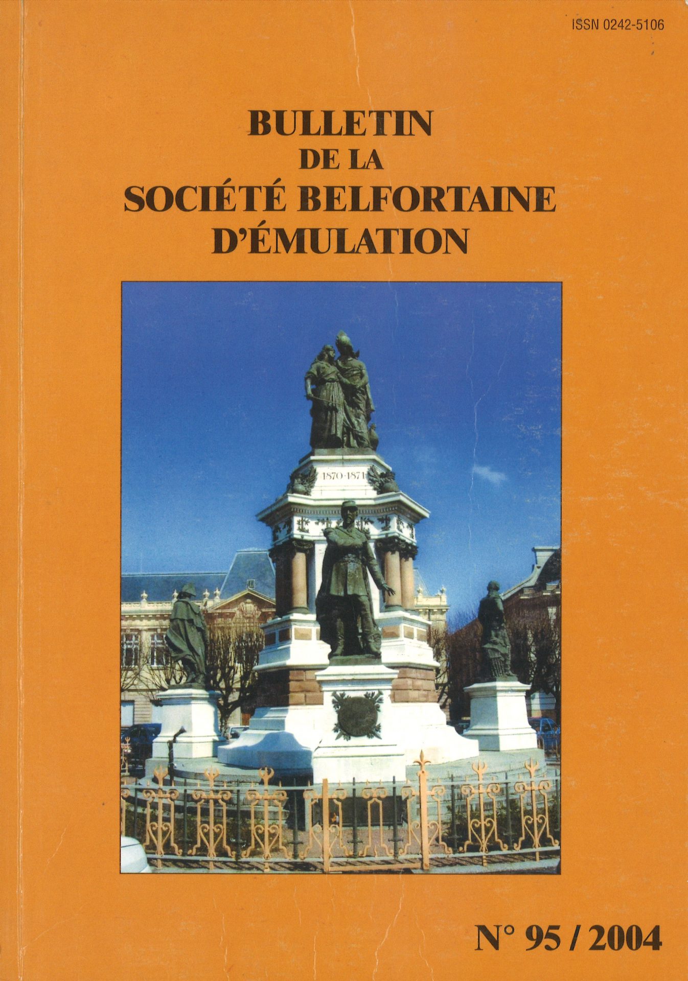 Bulletin de la Société Belfortaine d'émulation