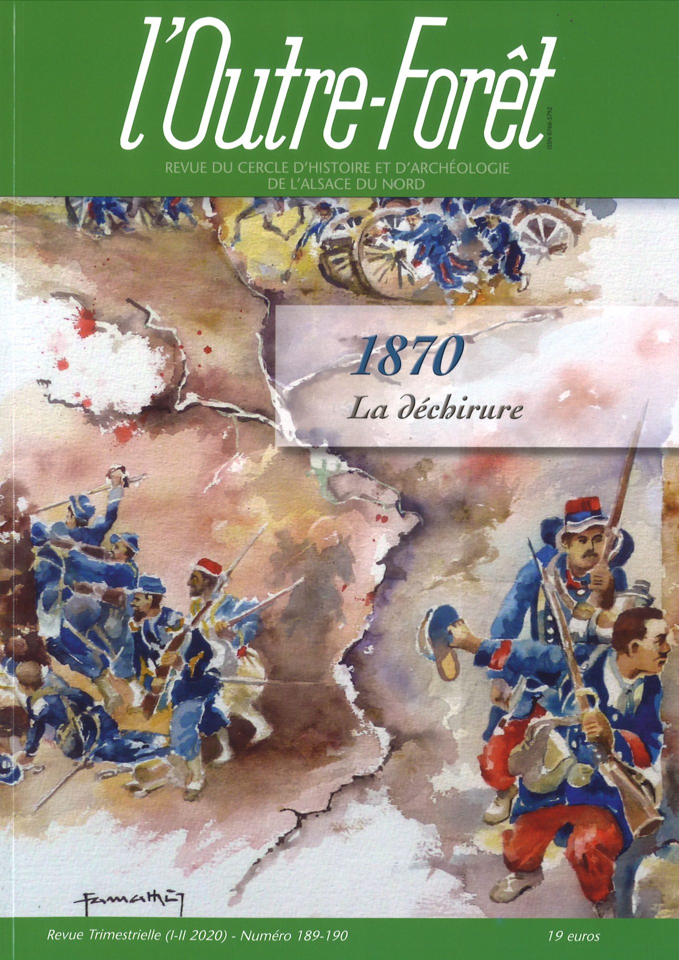 L'Outre-Forêt - Revue d'Histoire et d'Archéologie de l'Alsace du Nord - 1870 : la déchirure