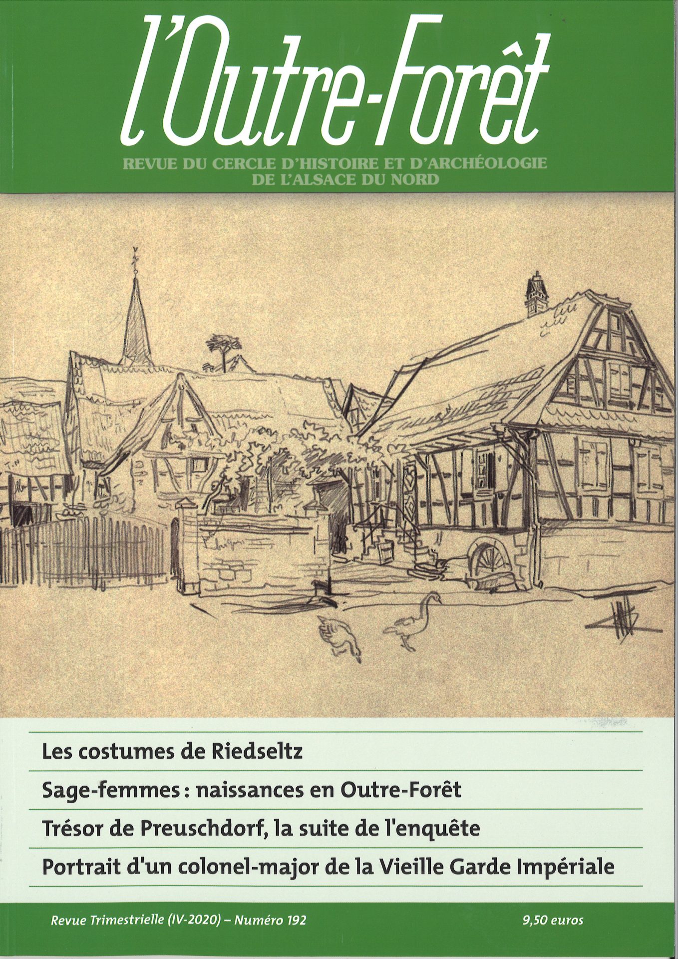 l'Outre-Forêt - Revue d'Histoire et d'Archéologie de l'Alsace du Nord