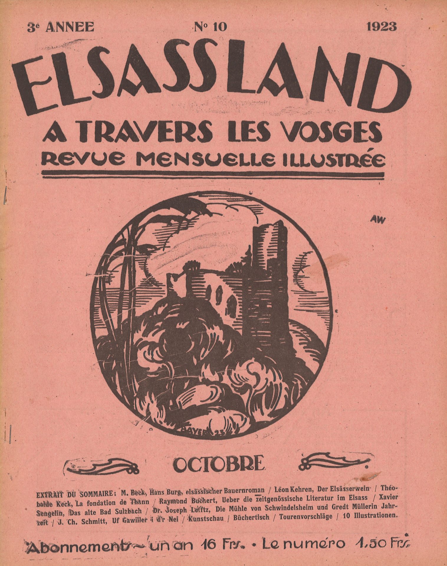 Elsassland - A travers les Vosges