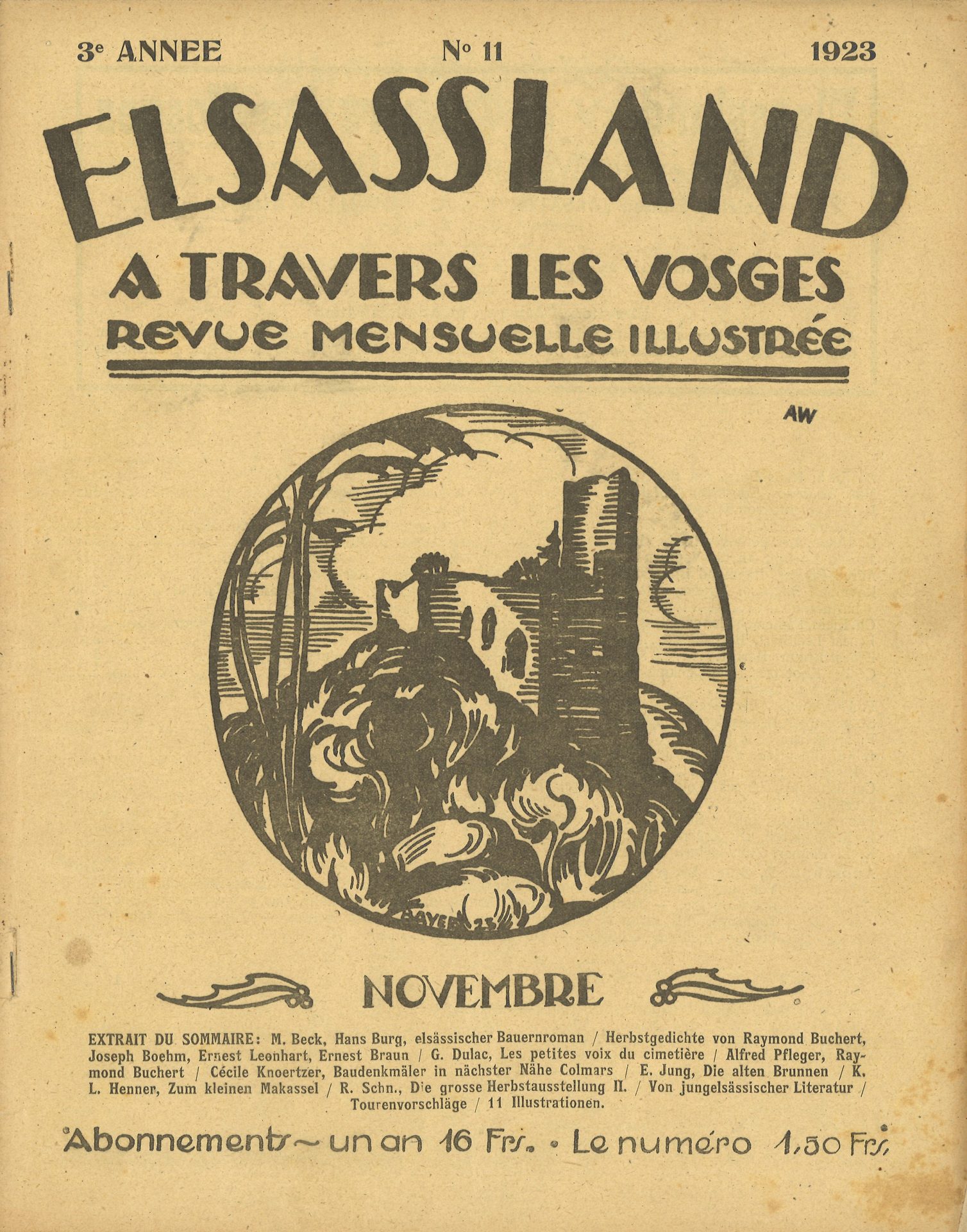 Elsassland - A travers les Vosges