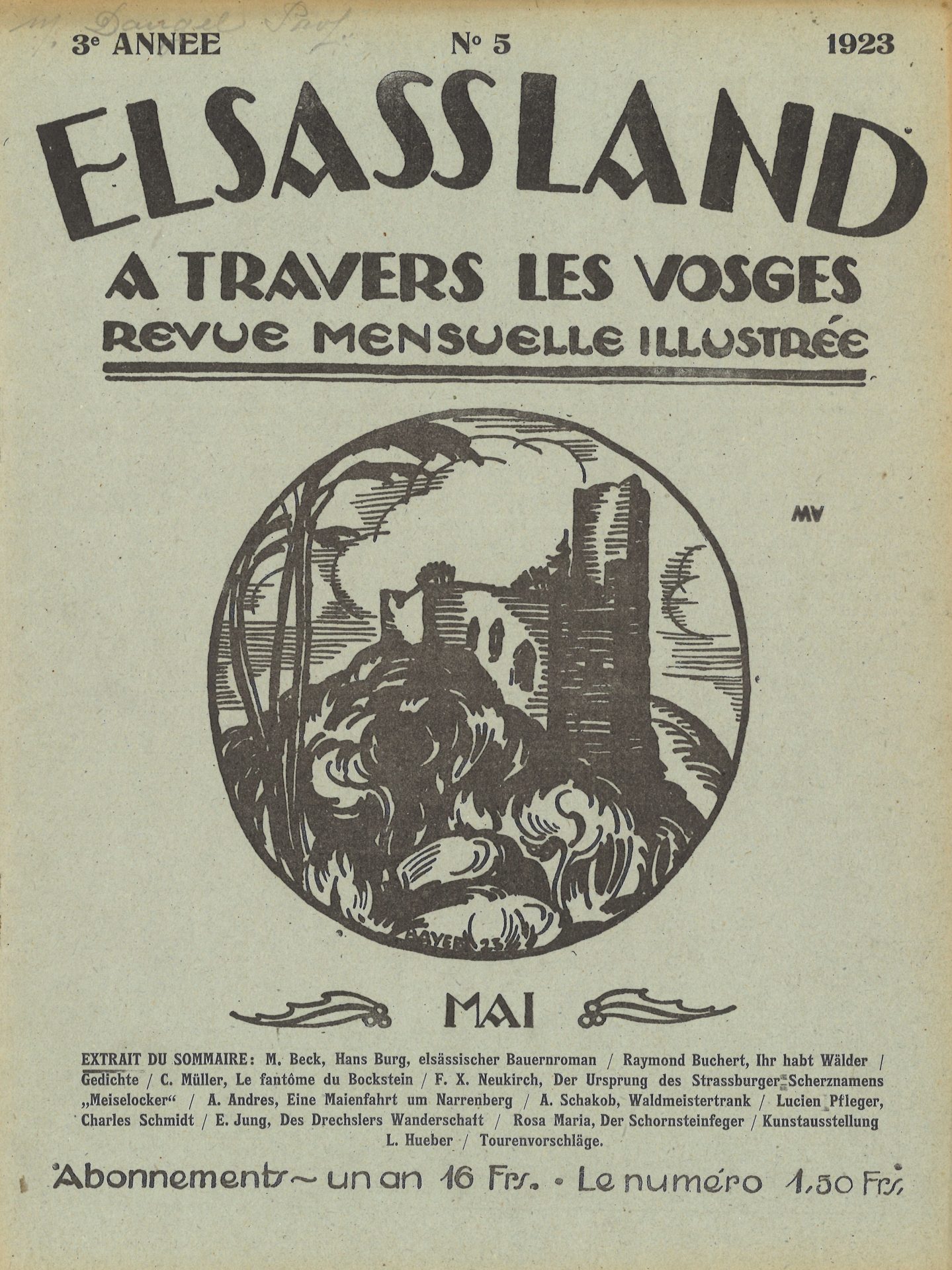 Elsassland - A travers les Vosges