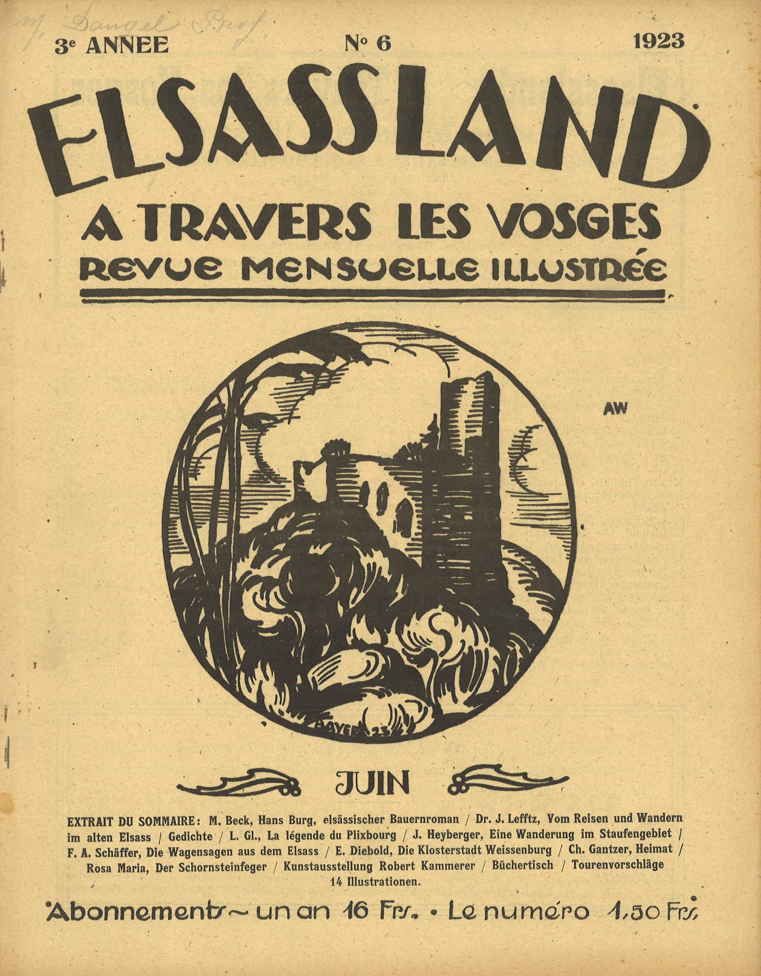 Elsassland - A travers les Vosges