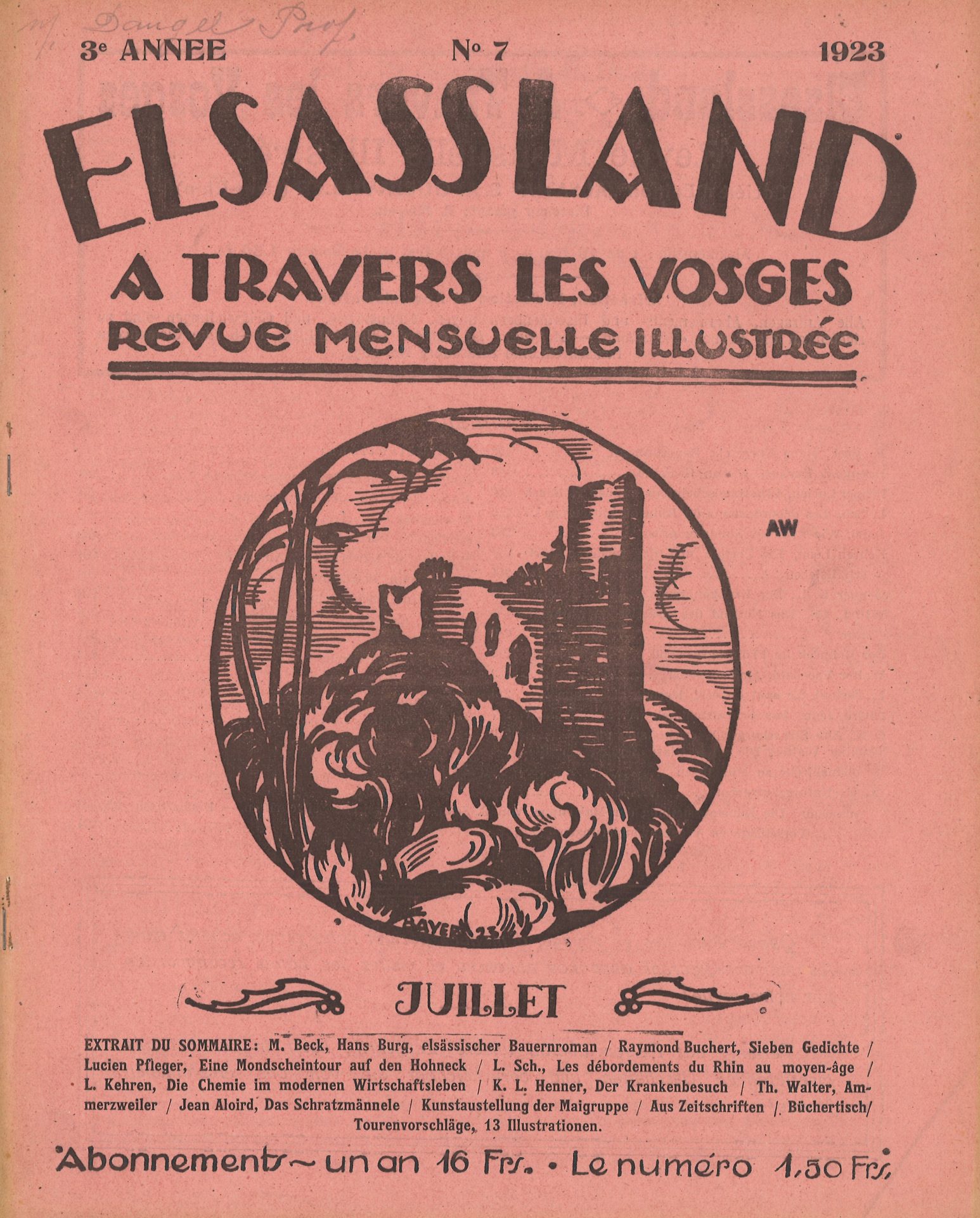 Elsassland - A travers les Vosges