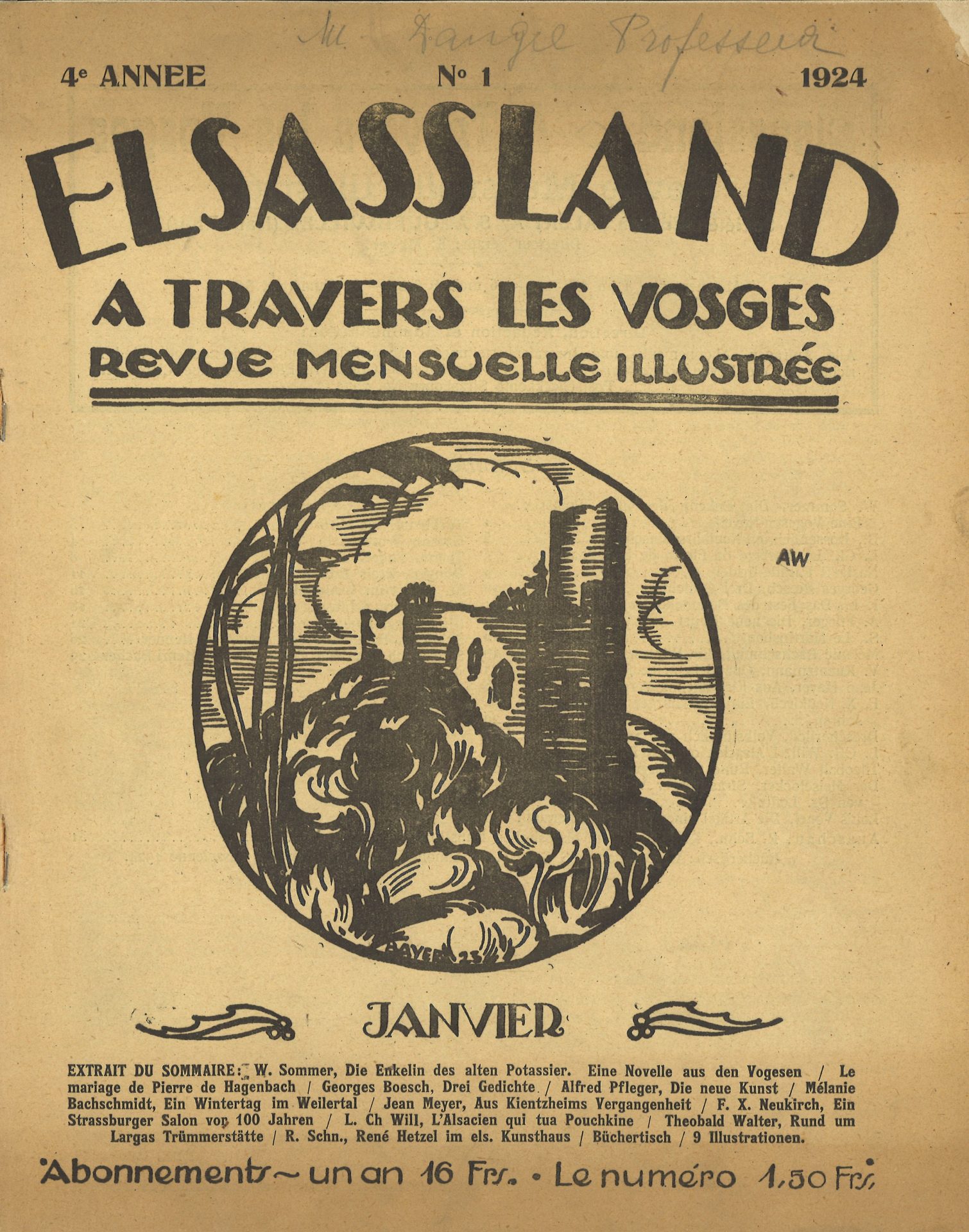 Elsassland - A travers les Vosges