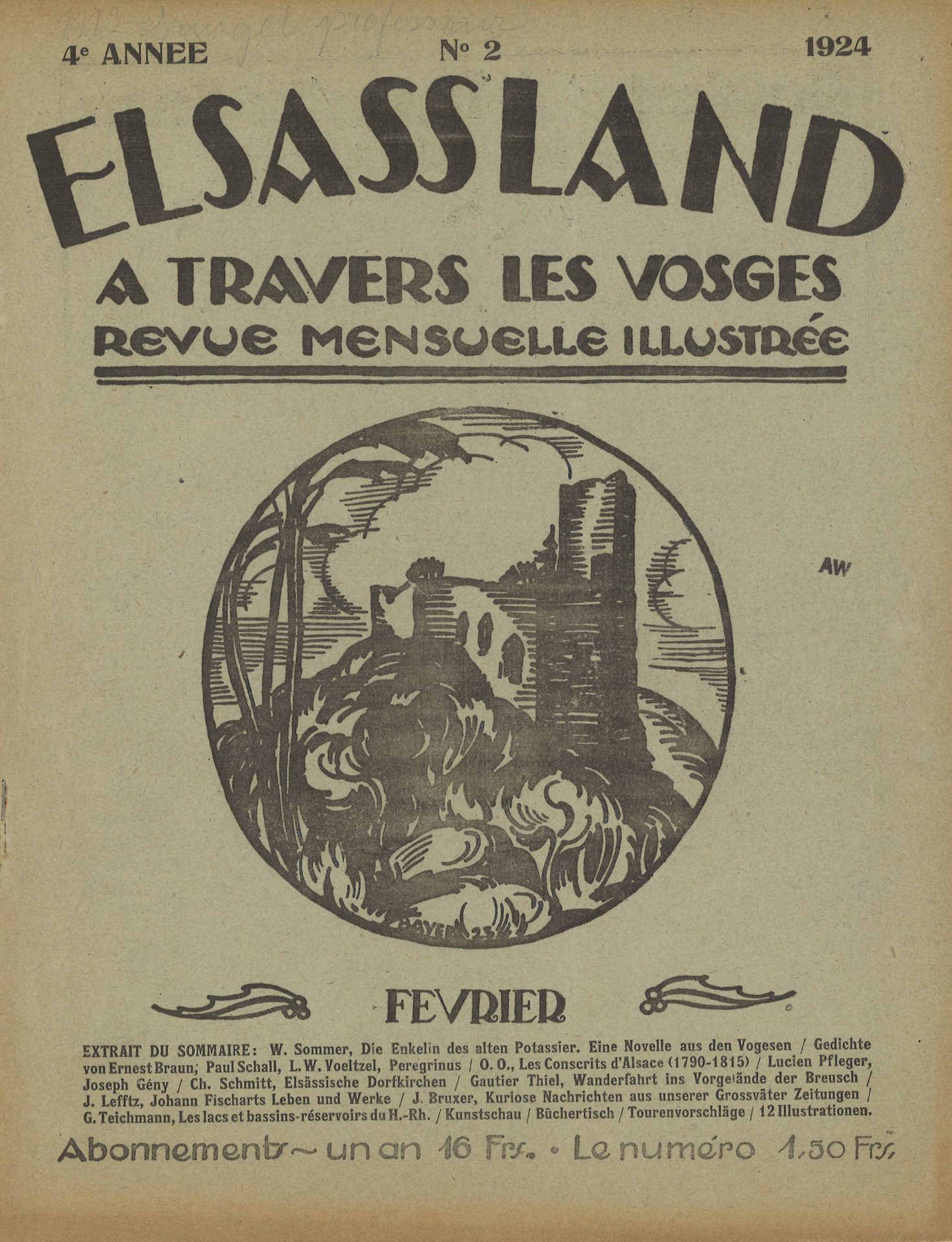 Elsassland - A travers les Vosges
