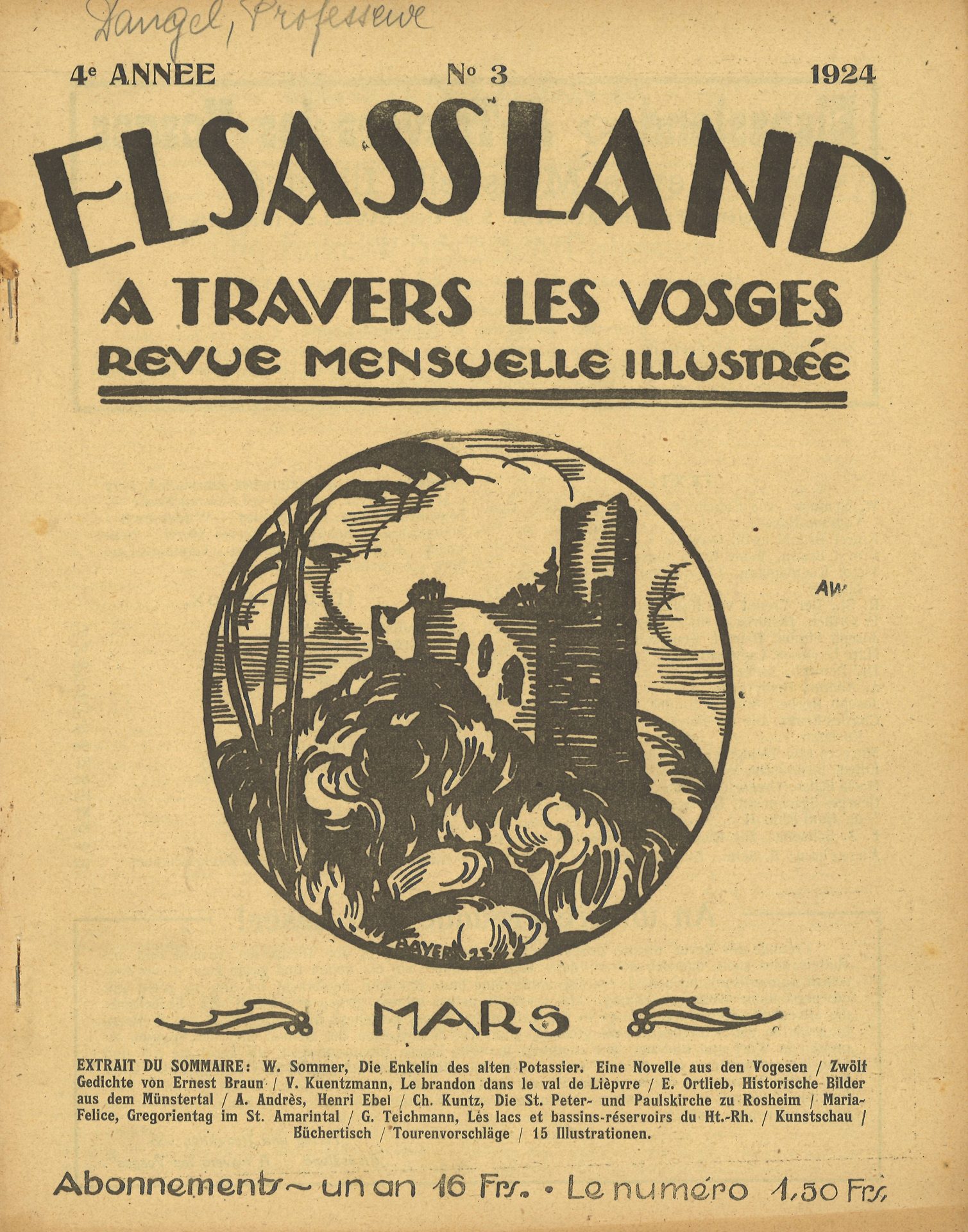 Elsassland - A travers les Vosges