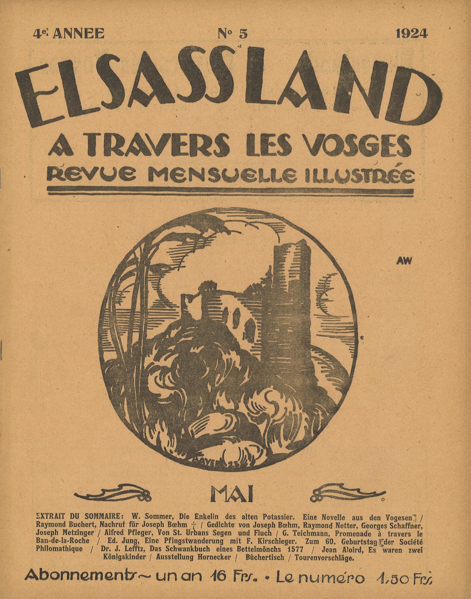 Elsassland - A travers les Vosges