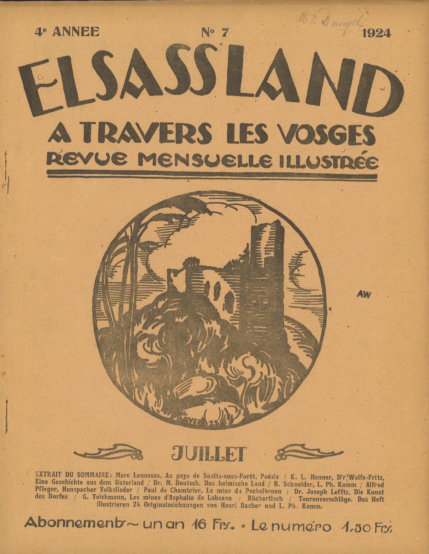 Elsassland - A travers les Vosges