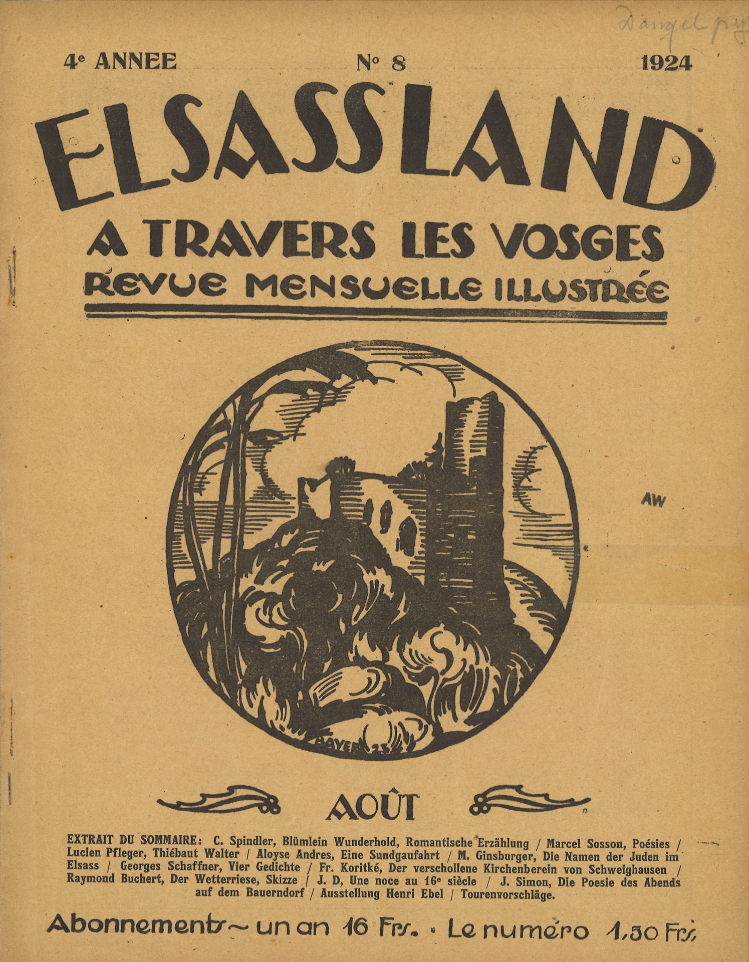 Elsassland - A travers les Vosges