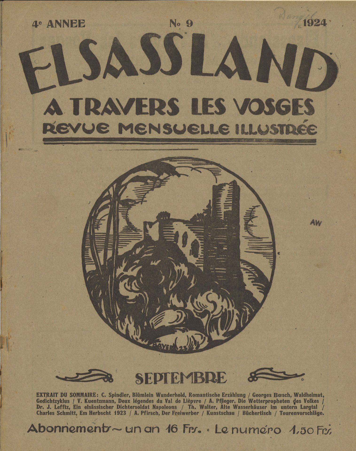 Elsassland - A travers les Vosges