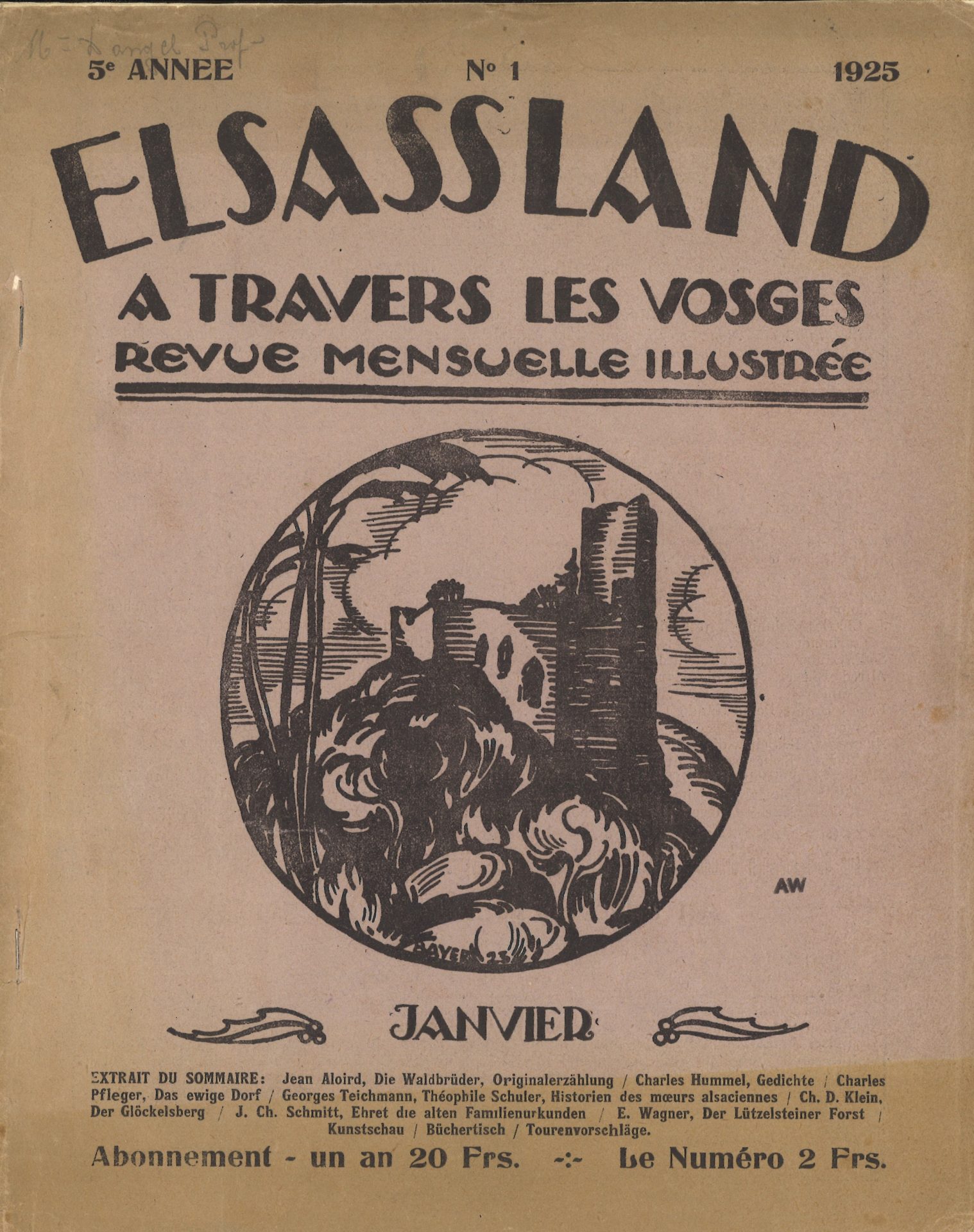Elsassland - A travers les Vosges