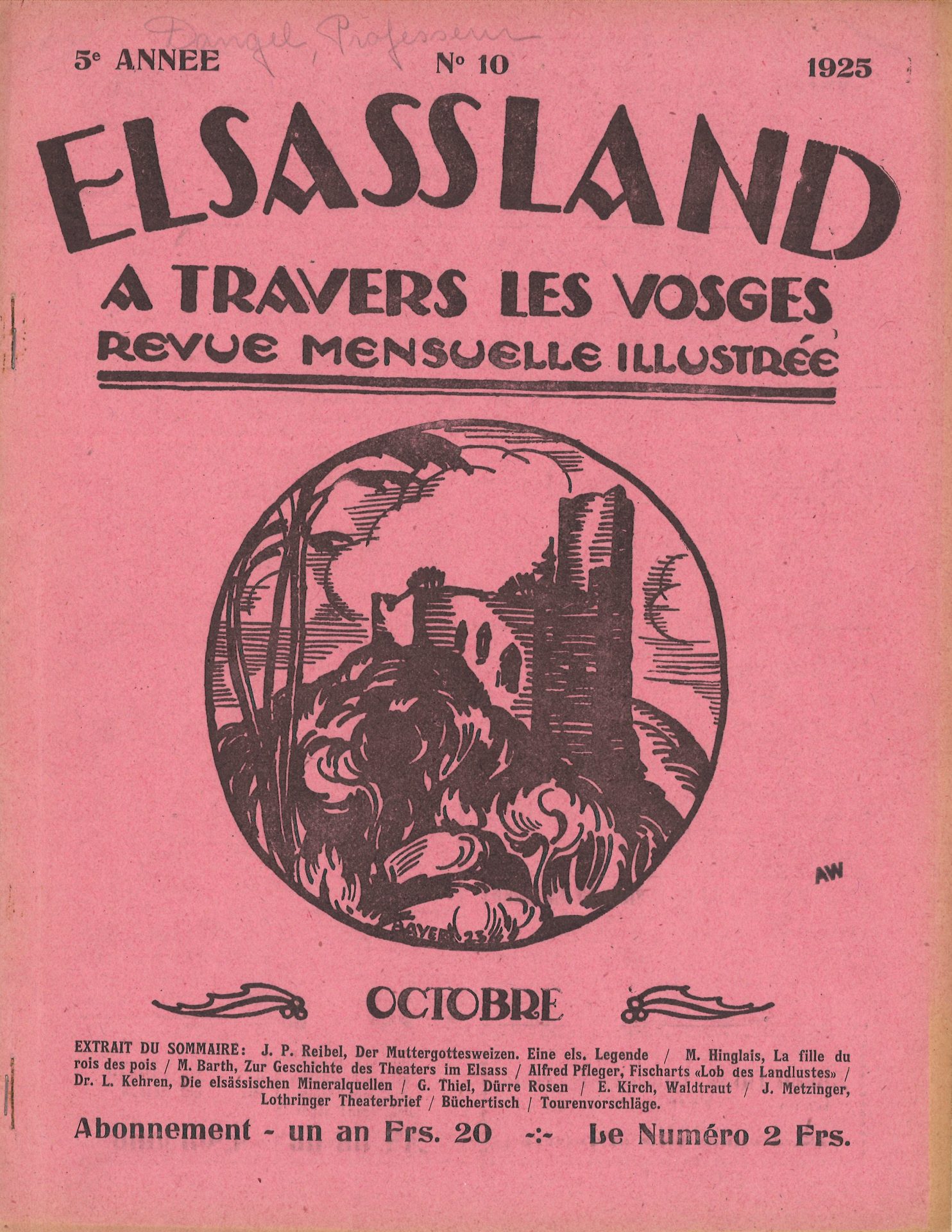 Elsassland - A travers les Vosges