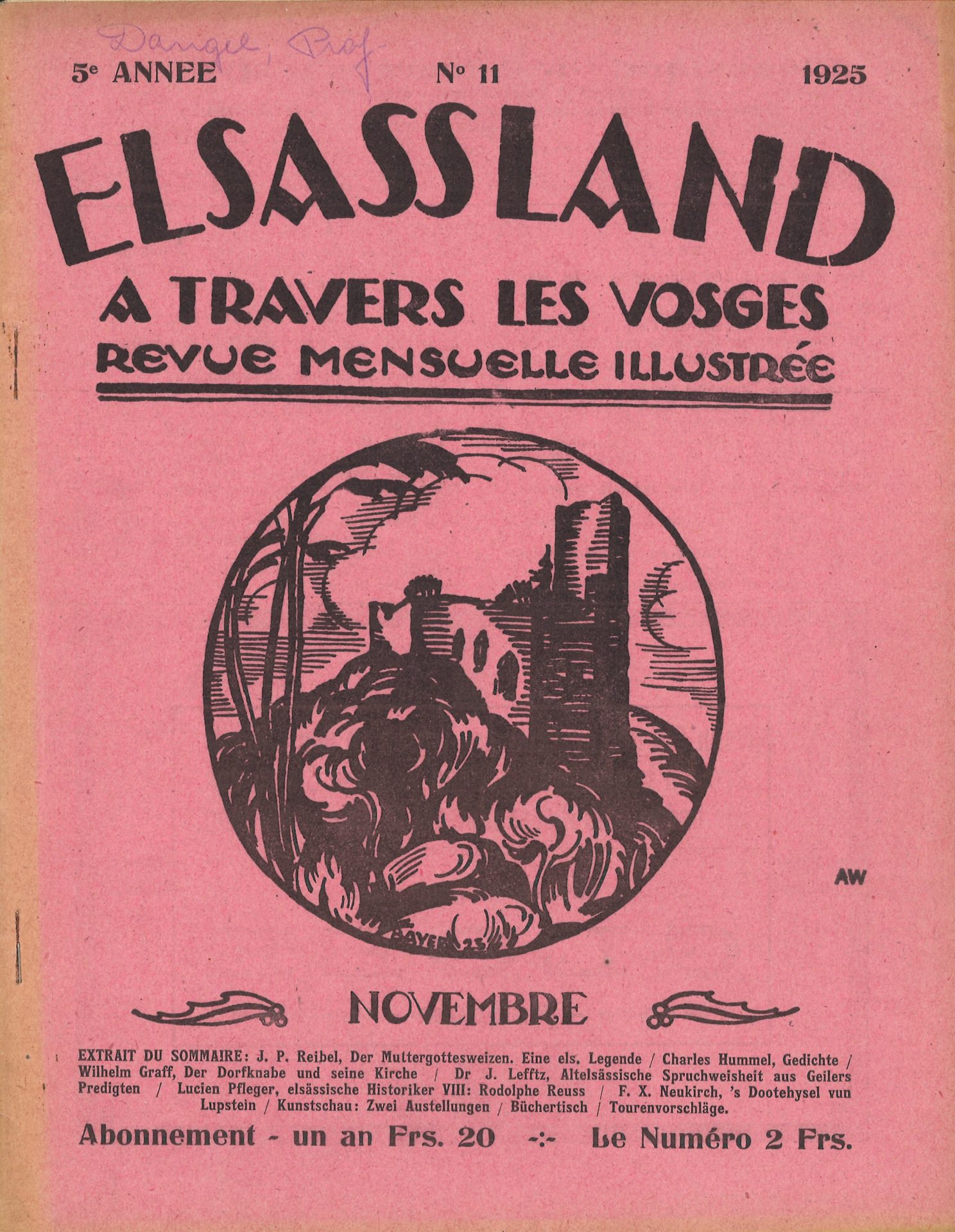 Elsassland - A travers les Vosges